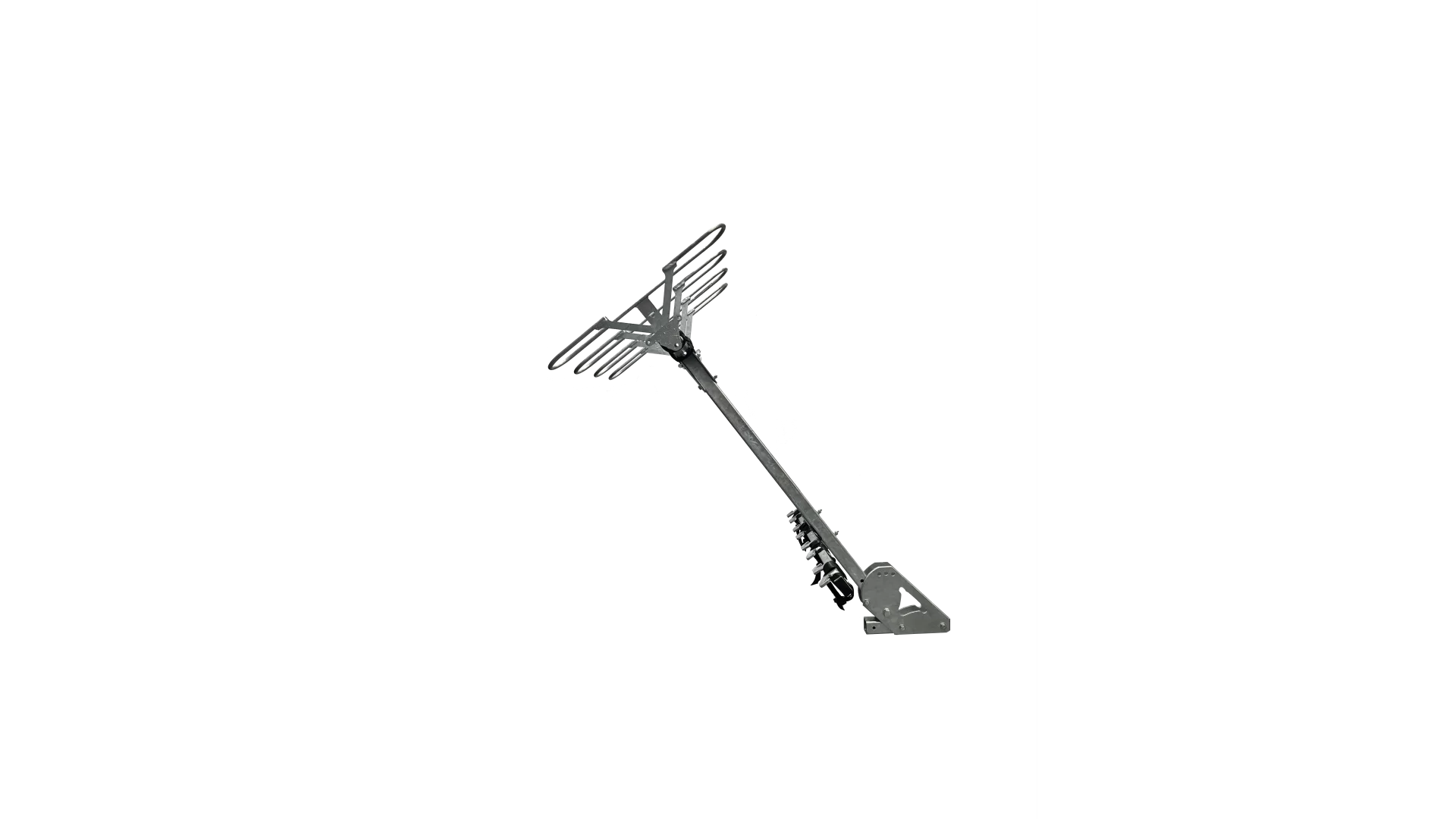 Dirty Possum 4 Vertical Bike Rack Galvanized - 69-DPVR-4GAL - View 2