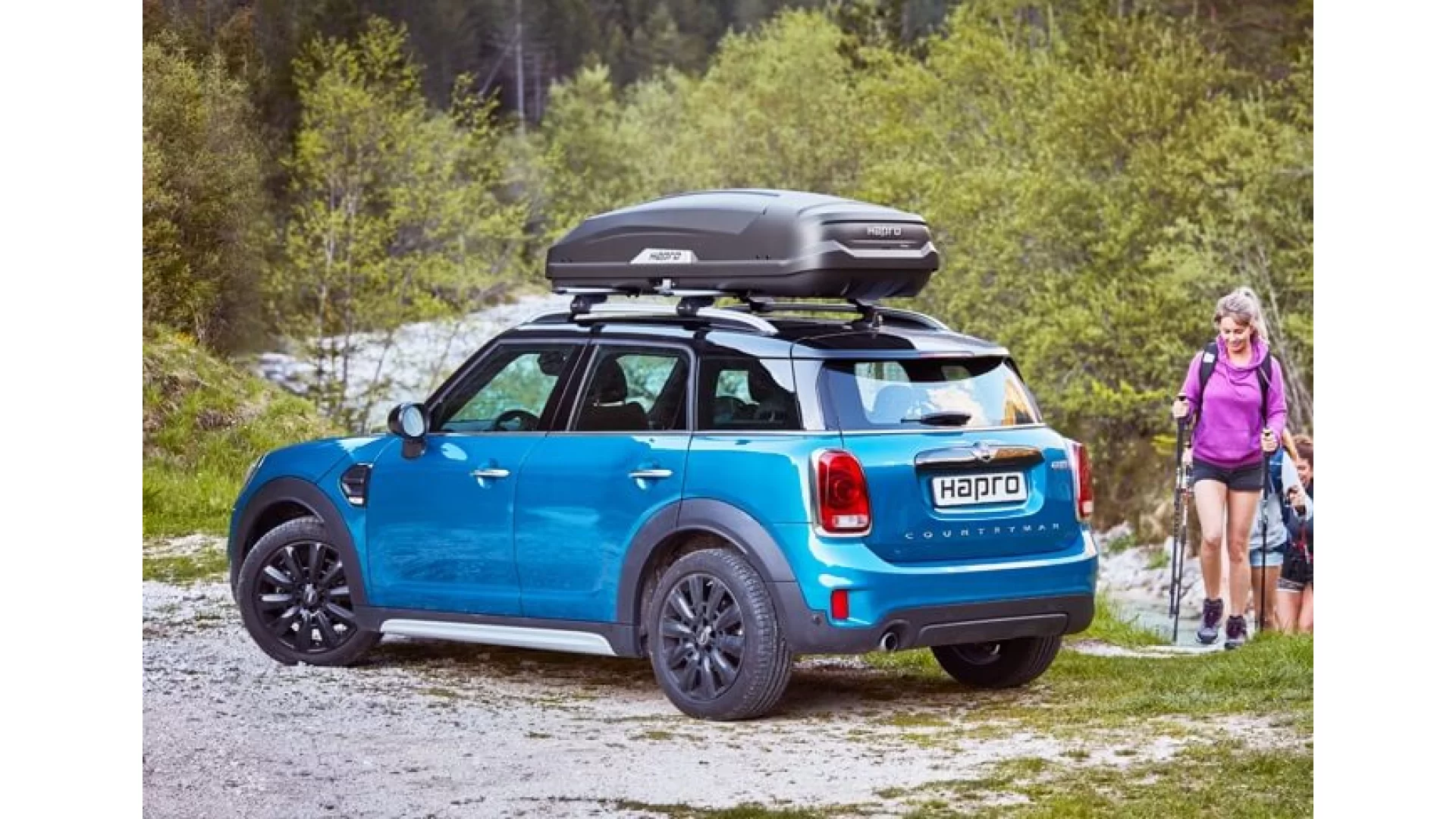 Hapro Trivor Anthracite Black 440 litre Roof Box - 35370 - View 4