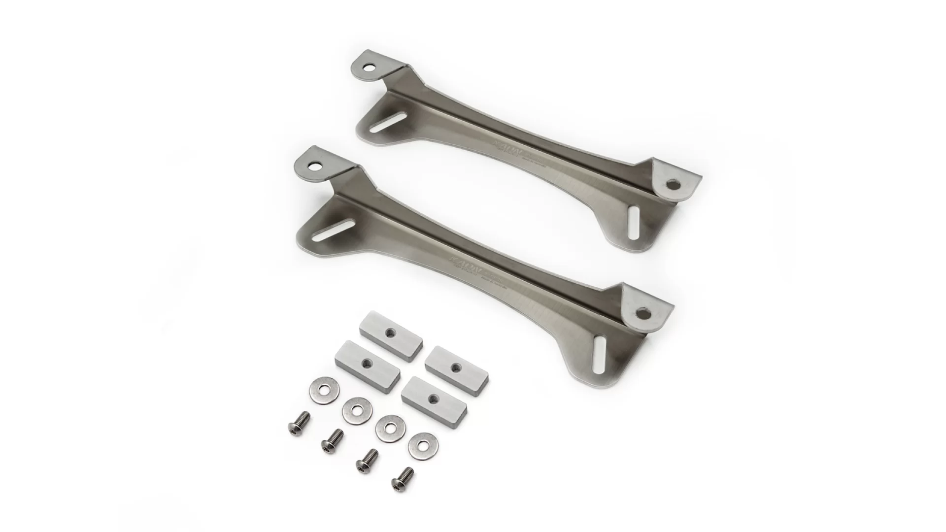 Kaon Tradesman Maxtrax Mounts to suit Rhino-Rack Pioneer Tradie Platform [Option: No Pins] - KS0040