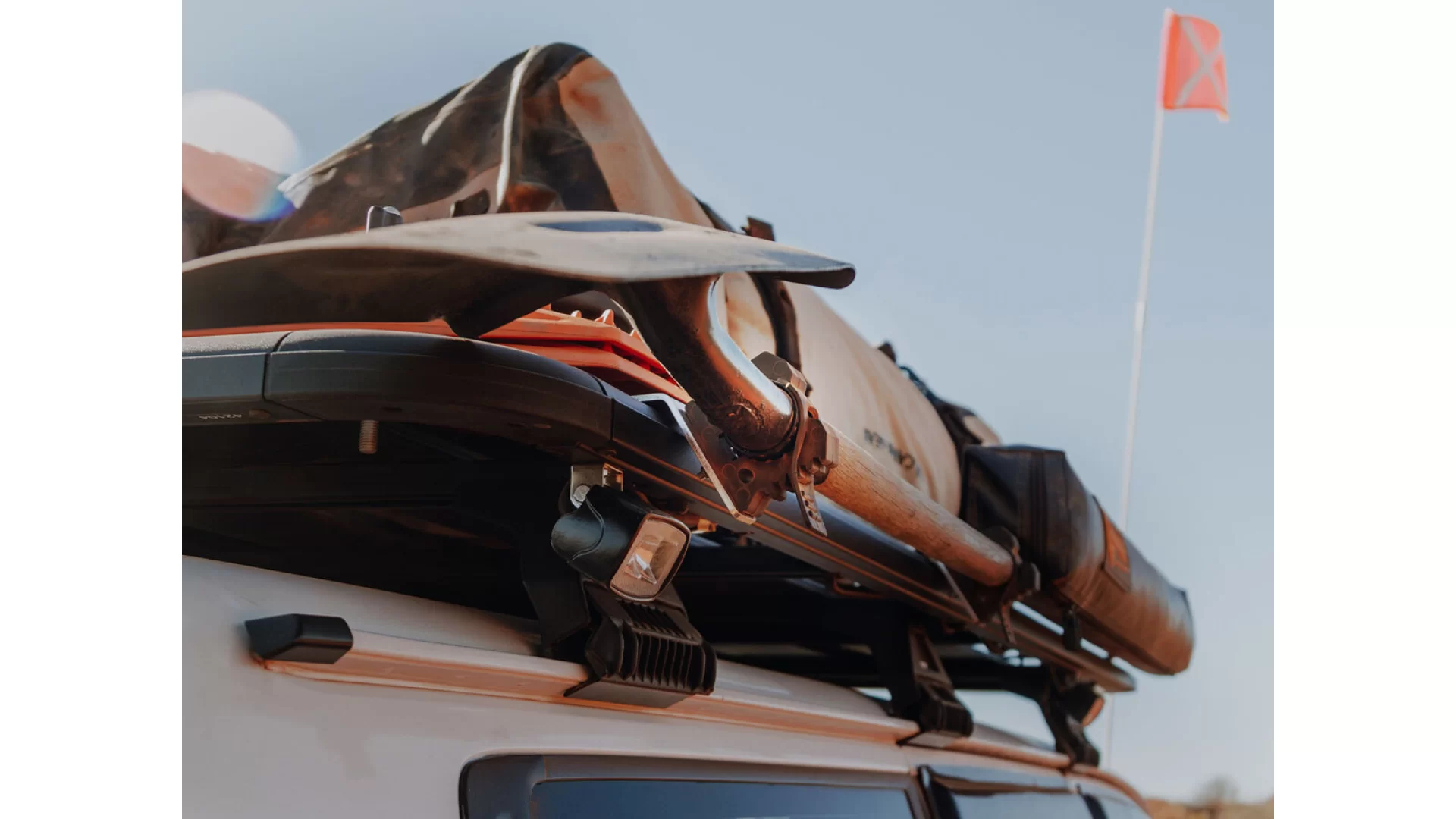 Kaon QuickFist Clamp Shovel Holder with Bracket to suit Rhino-Rack Pioneer Platform - KS0068 - View 8