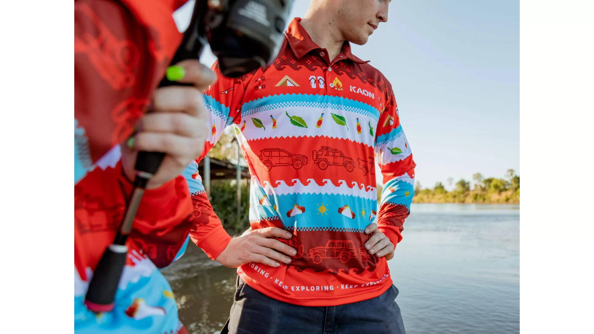 Kaon Ugly Fishing Shirt [Size: L] - KS0392_L - View 4