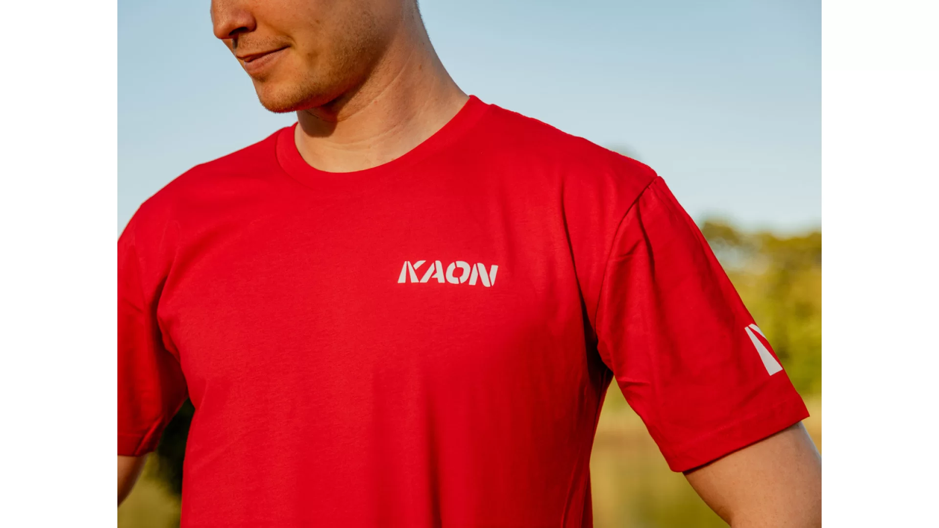 Kaon Prado & FJ Tee [Colour: Red] [Size: XL] - KS0406_XL - View 2