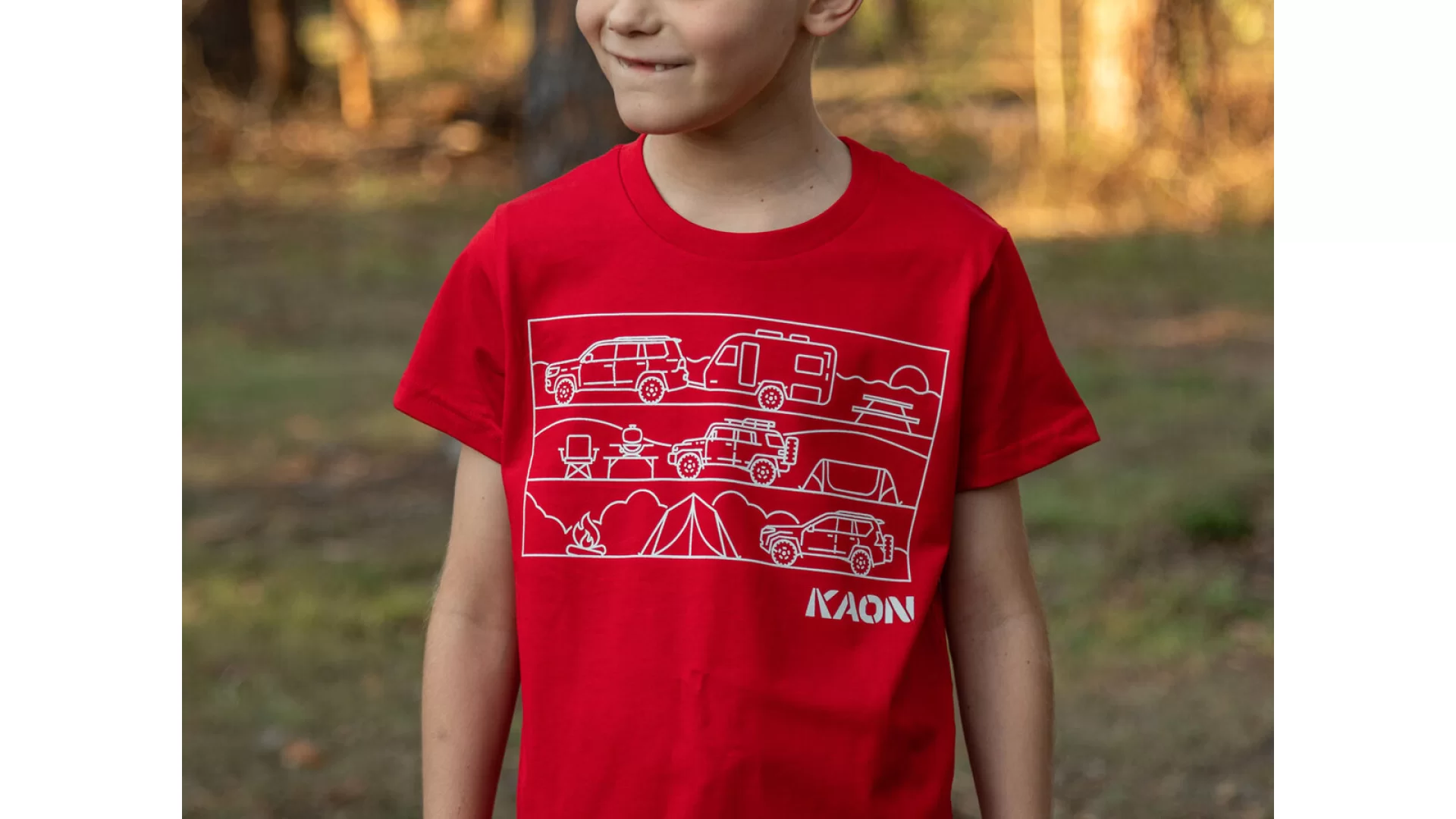 Kaon Kids Little Explorers Tee [Size: Kids 12] - KS0407_12 - View 4