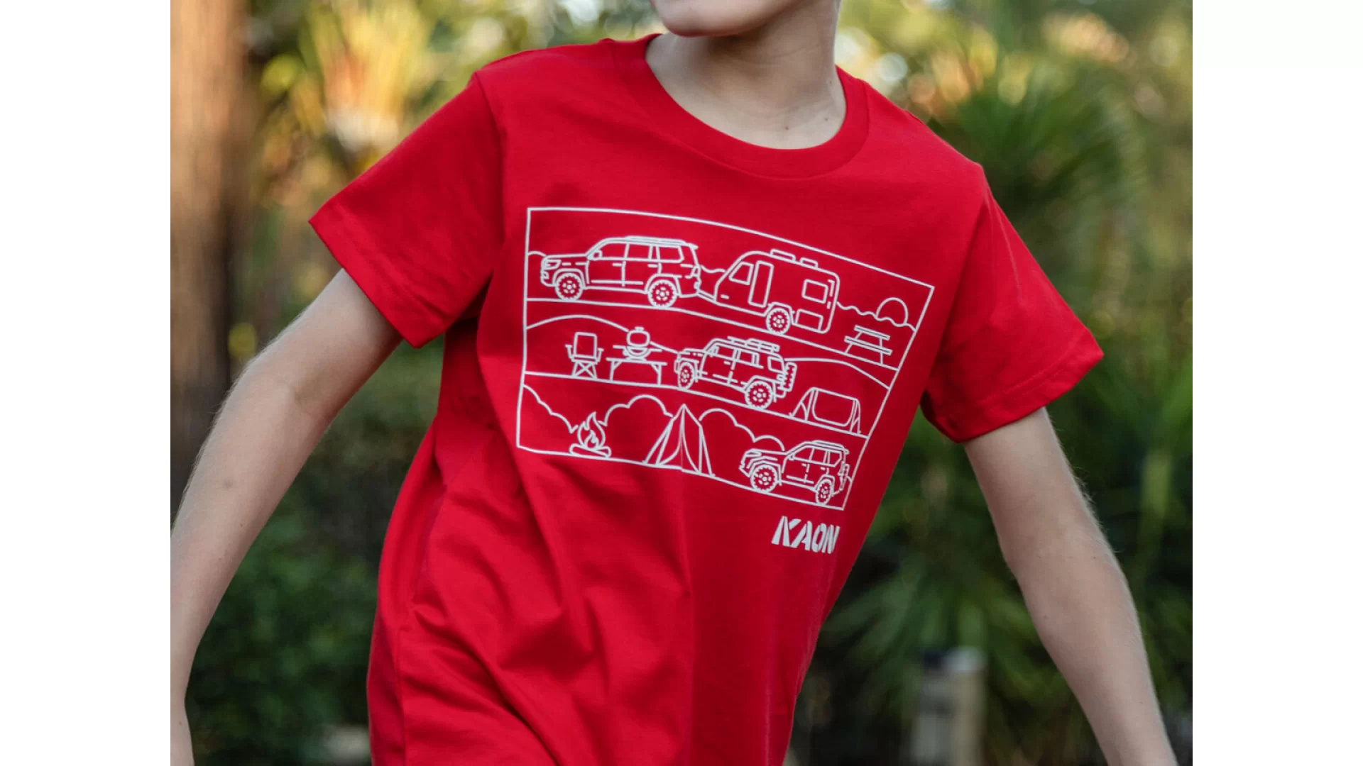 Kaon Kids Little Explorers Tee [Size: Kids 8] - KS0407_8 - View 2