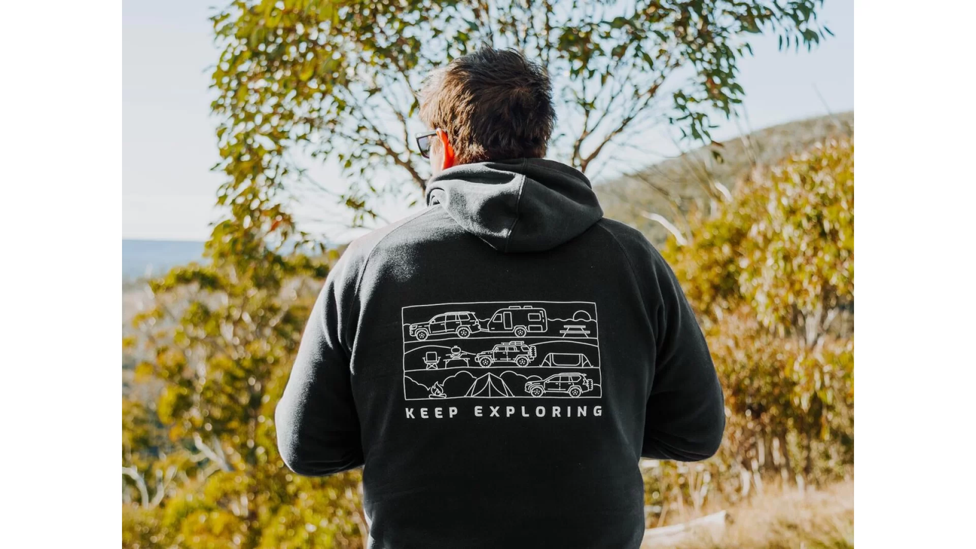 Kaon Outdoor Lifestyle Hoodie [Size: M] [Black] - KS0697_M - View 2