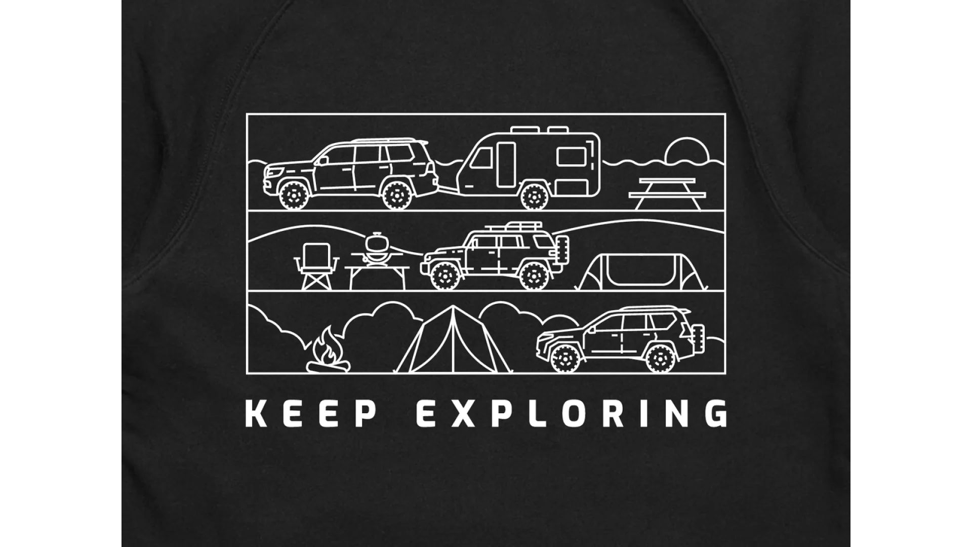 Kaon Outdoor Lifestyle Hoodie [Size: M] [Black] - KS0697_M - View 1