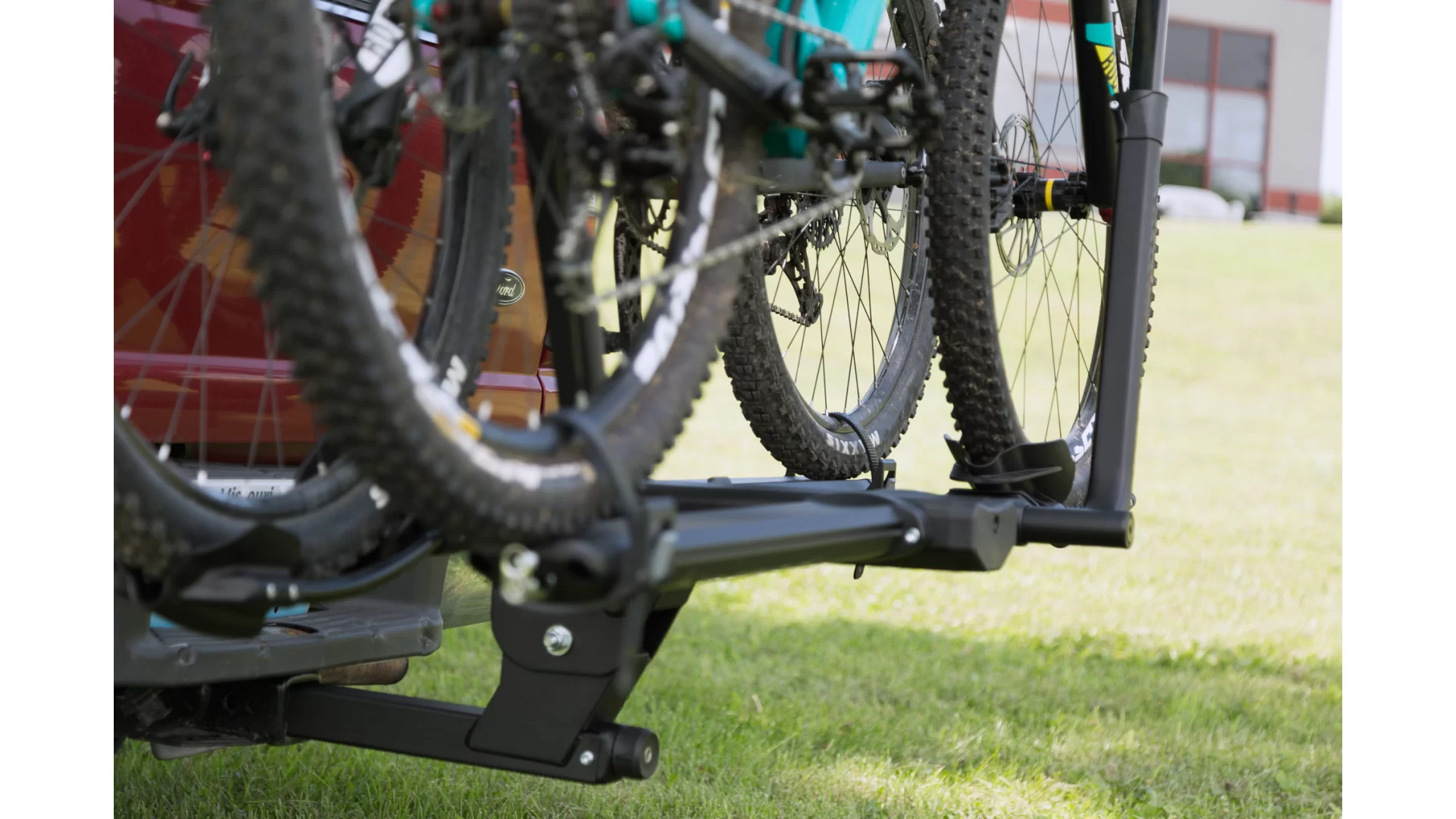 Kuat NV Base 2.0 Black 2 Bike Hitch Mounted Carrier (BA22B) - View 2