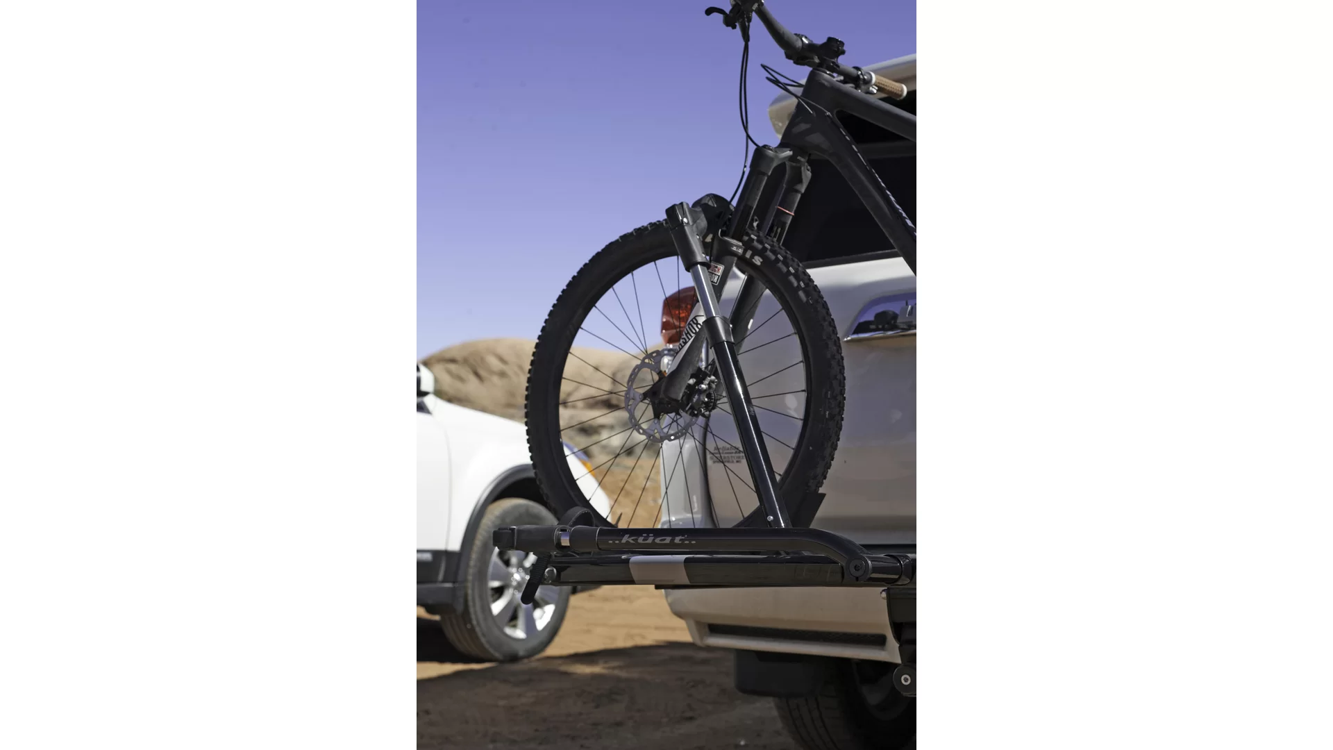 Kuat Sherpa 2.0 Black 2 Bike Hitch Mounted Carrier (SH22B) - View 2