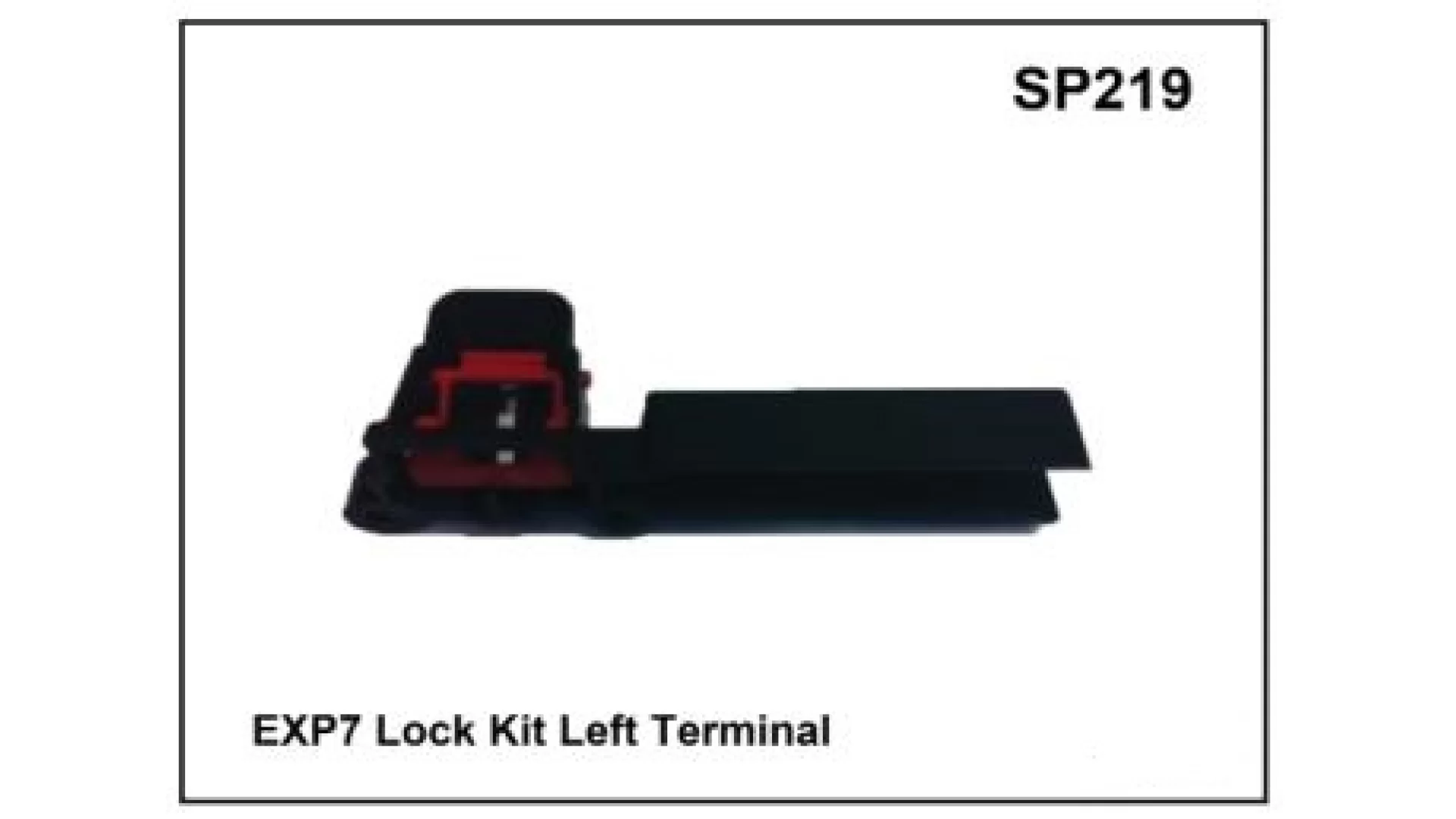 Prorack EXP7 Lock Kit Left Terminal SP219