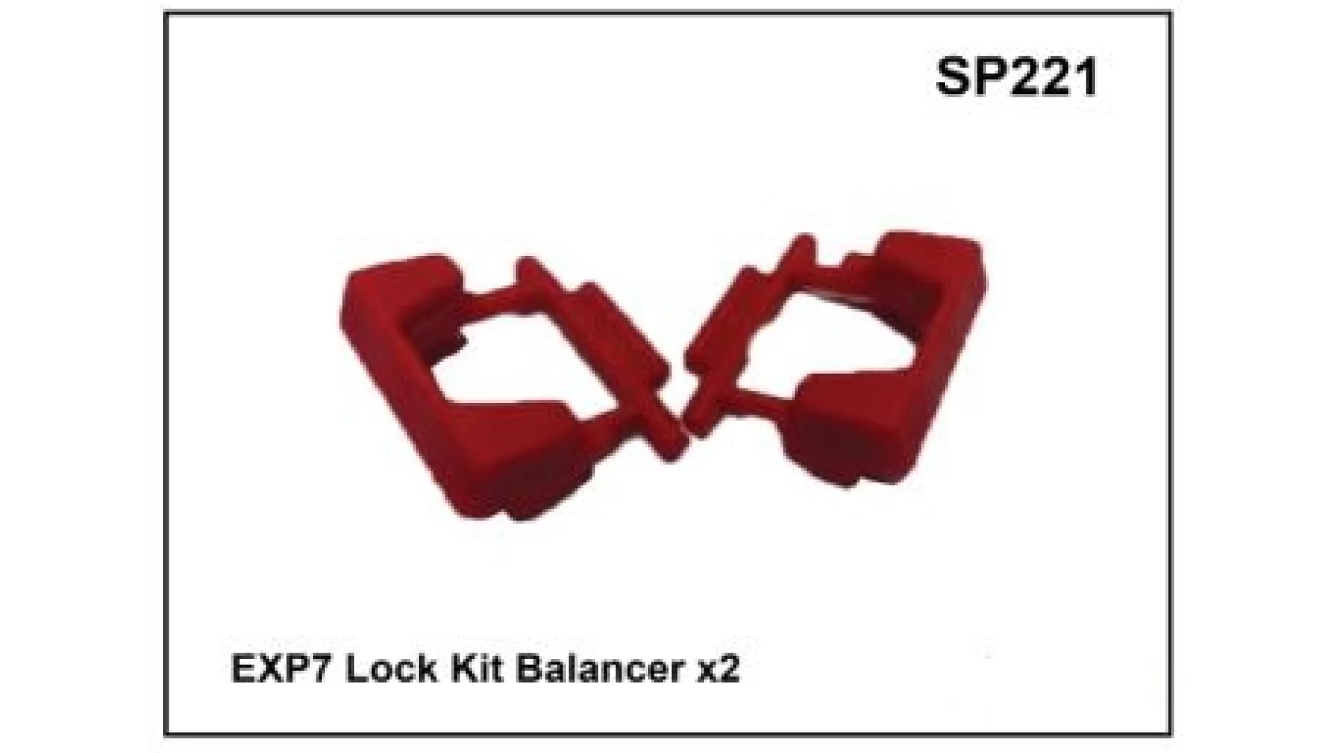 Prorack EXP7 Lock Kit Balancer x2 SP221