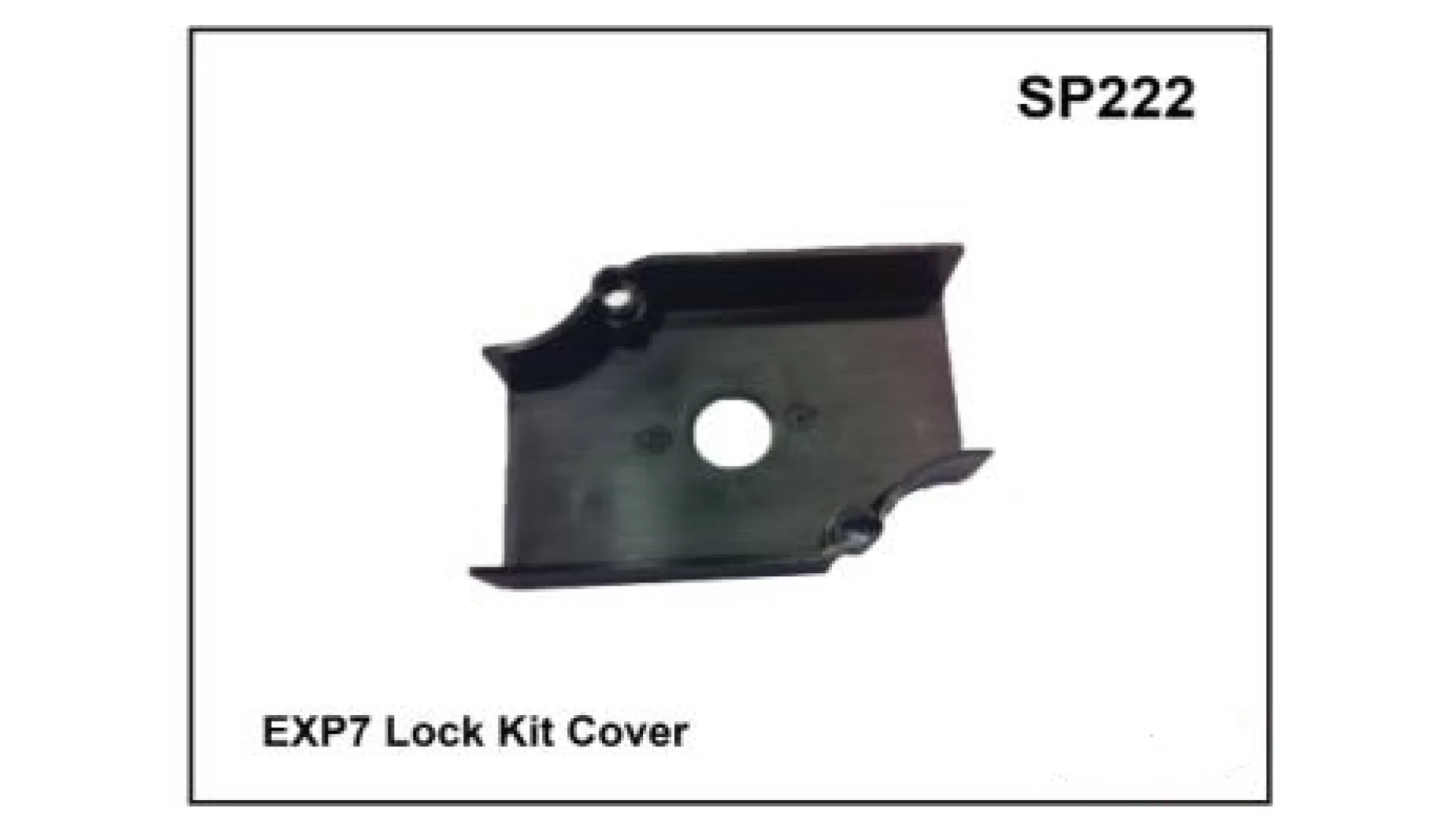 Prorack EXP7 Lock Kit Cover SP222