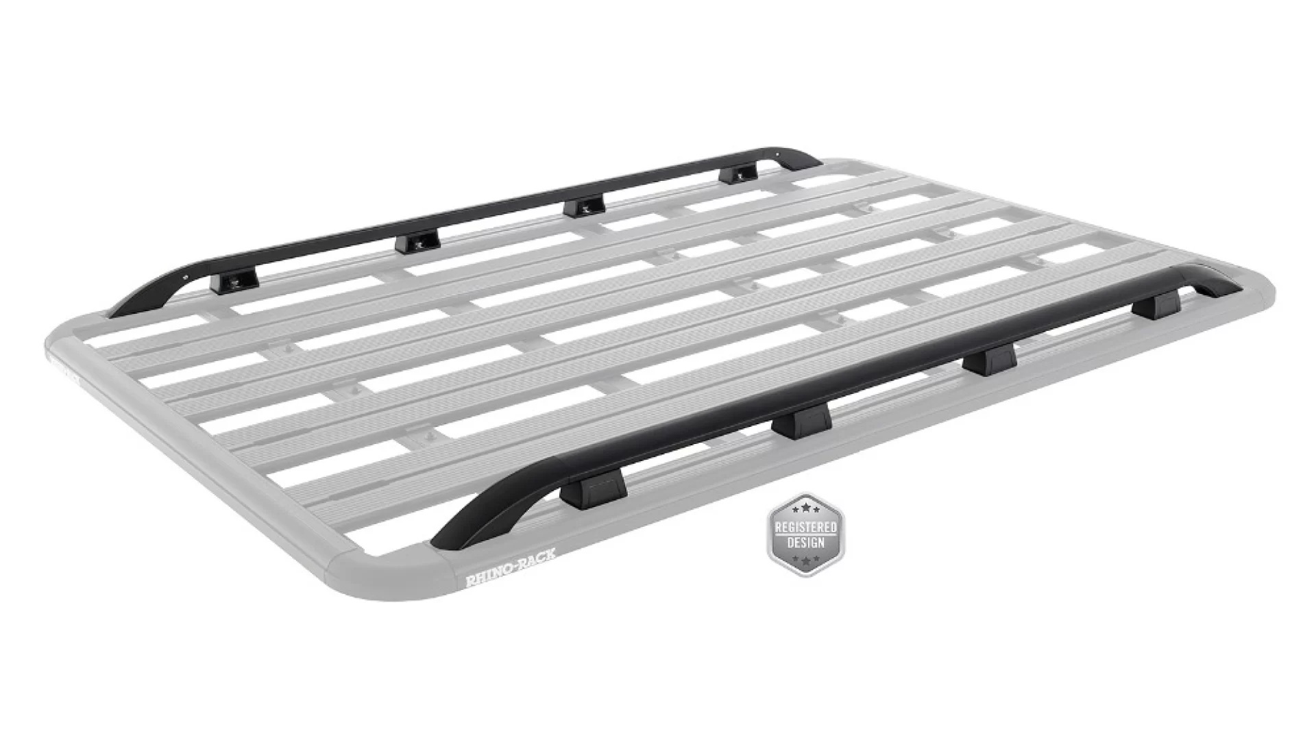 Rhino Rack Pioneer Platform Side Rails (Suits 42102B/42103B/44102B/44103B) 43144B
