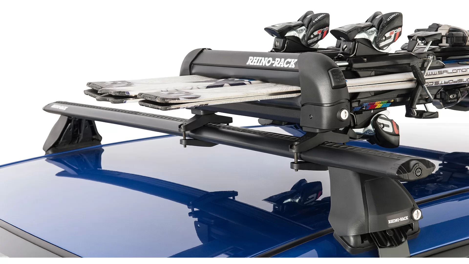 Rhino Rack Ski and Snowboard Carrier - 3 skis or 2 snowboards 573 - View 2