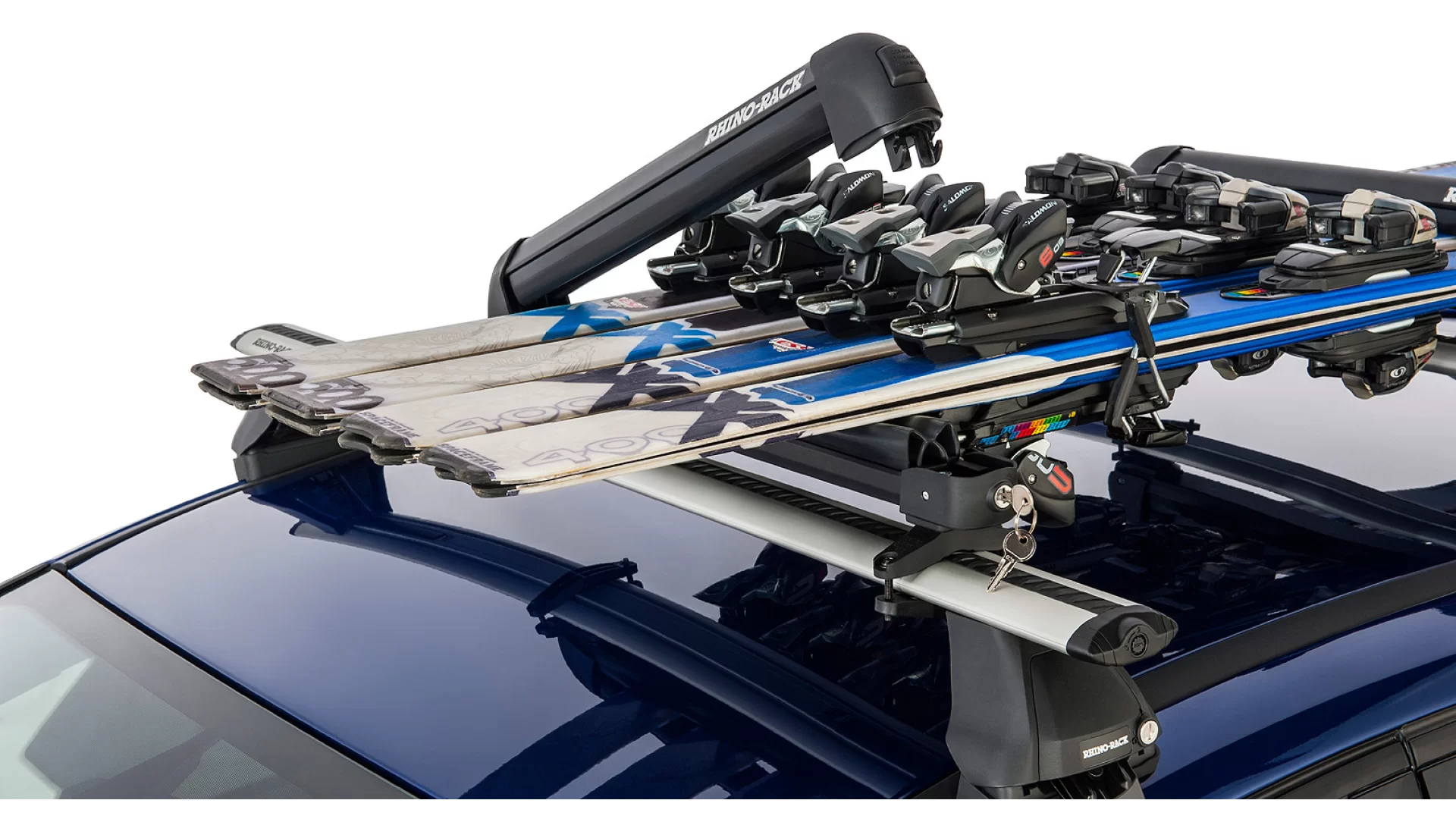 Rhino Rack Ski and Snowboard Carrier - 4 Skis or 2 Snowboards 574 - View 3