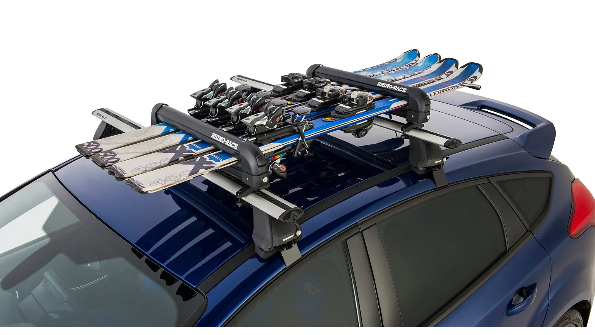Rhino Rack Ski and Snowboard Carrier - 4 Skis or 2 Snowboards 574 - View 2