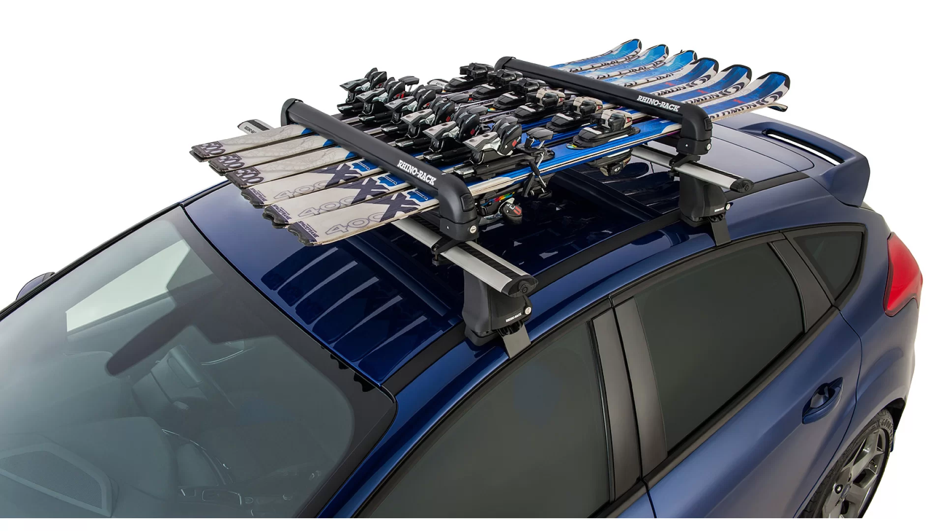 Rhino Rack Ski and Snowboard Carrier - 6 Skis or 4 Snowboards 576 - View 3