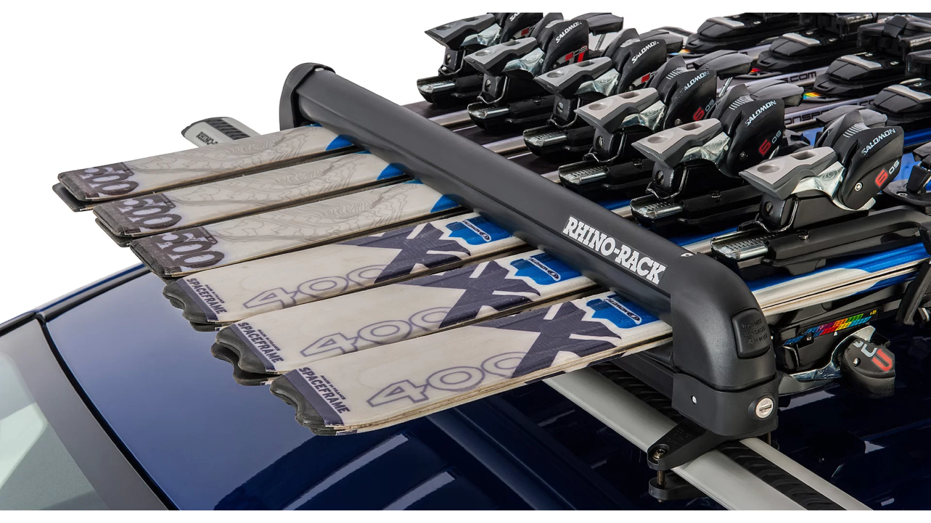 Rhino Rack Ski and Snowboard Carrier - 6 Skis or 4 Snowboards 576 - View 2