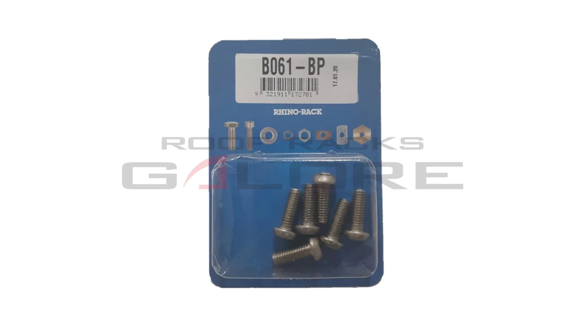 Rhino Rack M6 X 16 BUTTON SEC SCREW S/S (BP 6) B061-BP