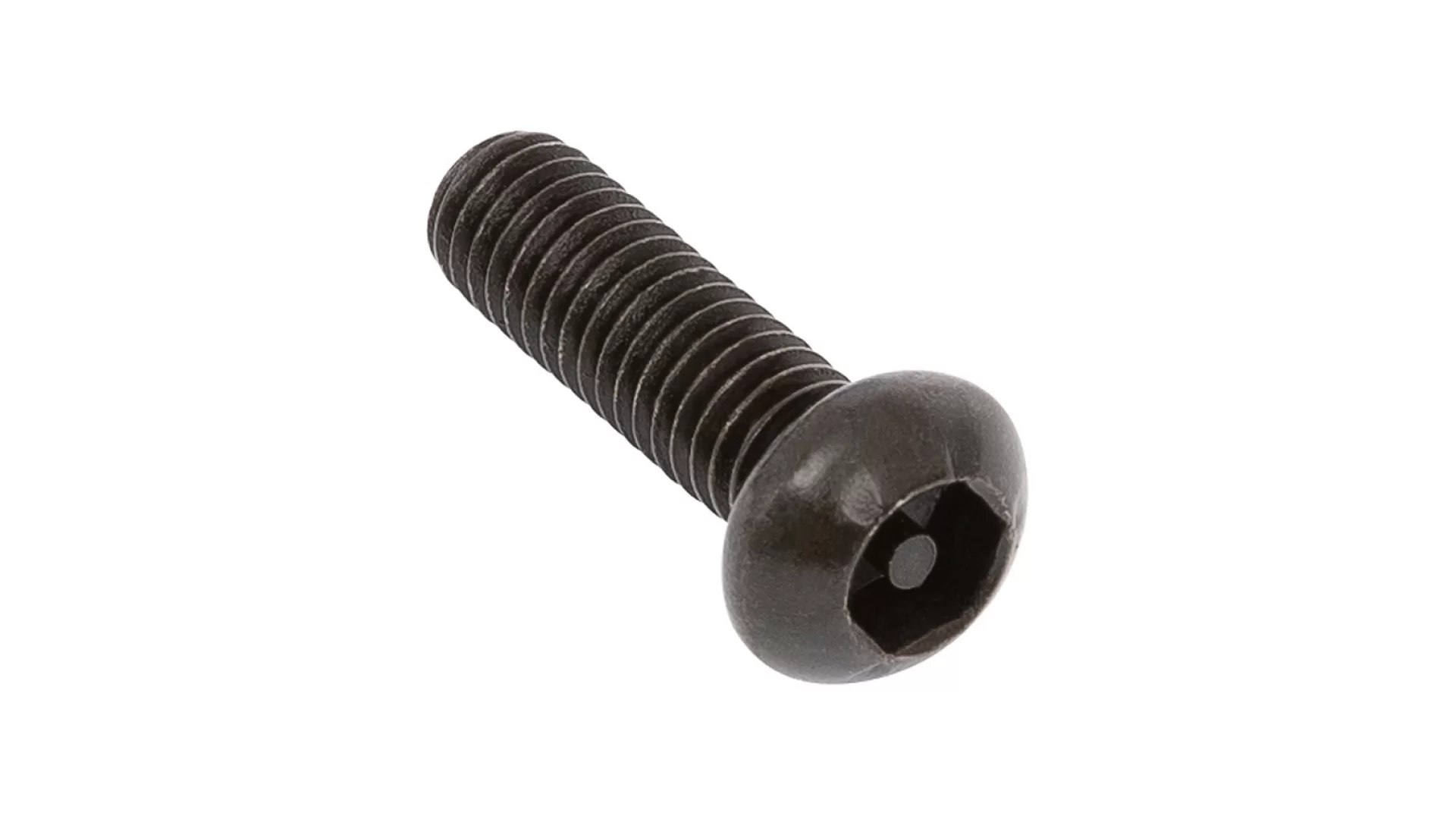 Rhino Rack M6 X 20mm Black Button Security Screw (Stainless Steel) (6 Pack) - B062-BLK-BP