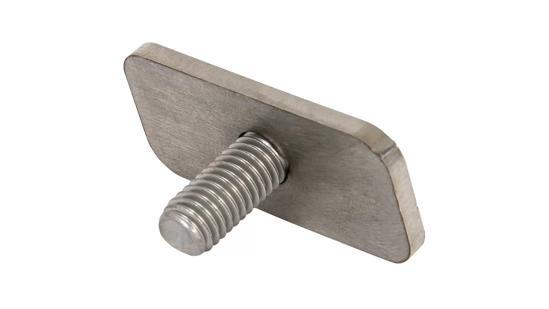 Rhino Rack M8 X 16.5mm (20.6mm x 45mm) Stainless Steel Rectangular T-Bolt (4-Pack) B222-BP