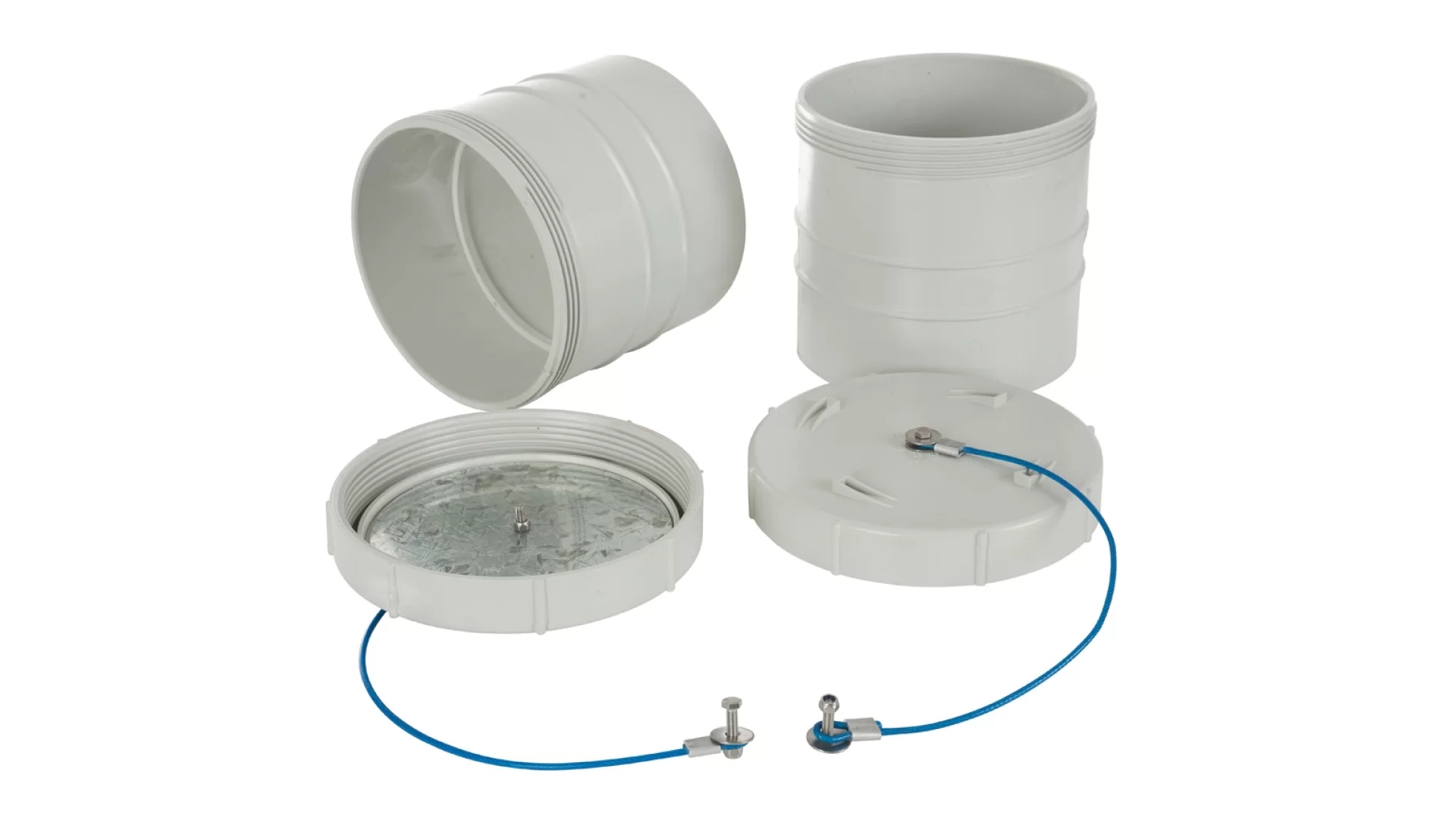 Rhino Rack Conduit End Cap & Sleeve (Pair) BEC150