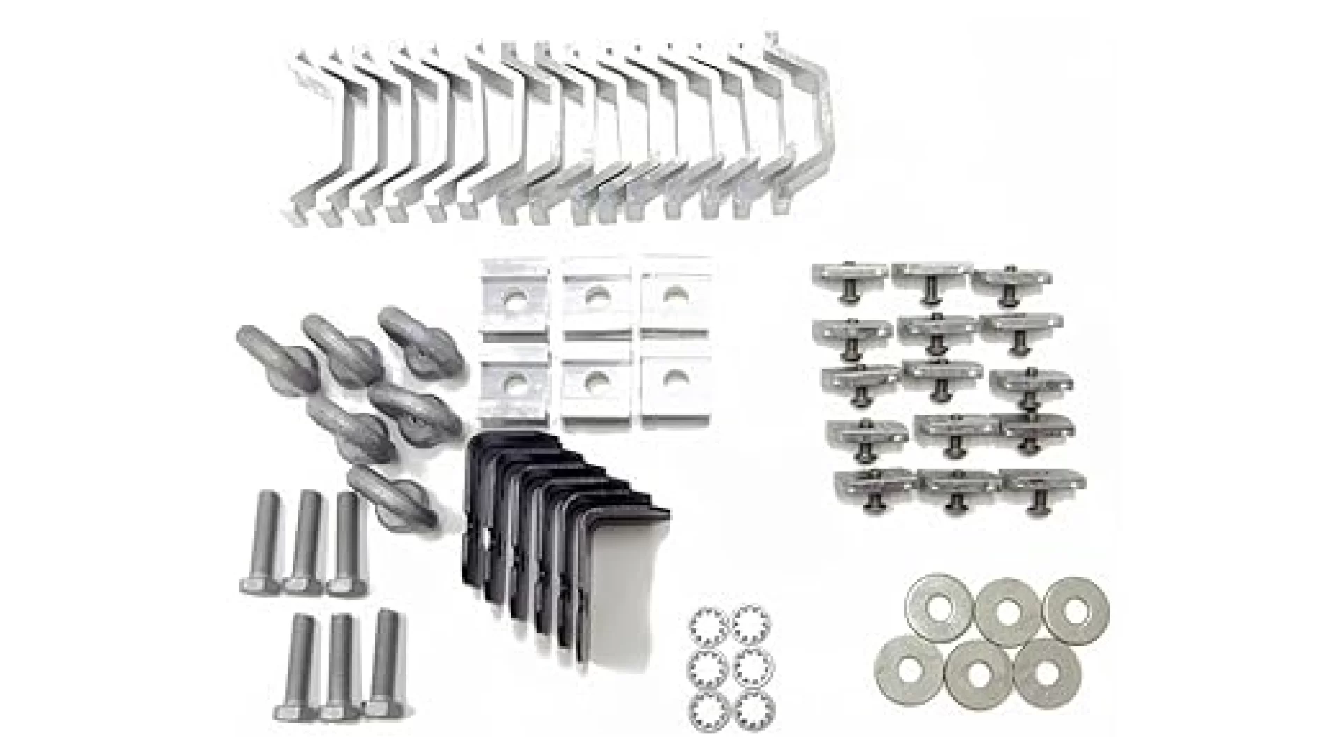 Rhino Rack Alloy Tray Fitting Kit Heavy Duty 3 Bar Systems - For use with AT1814 - HK36