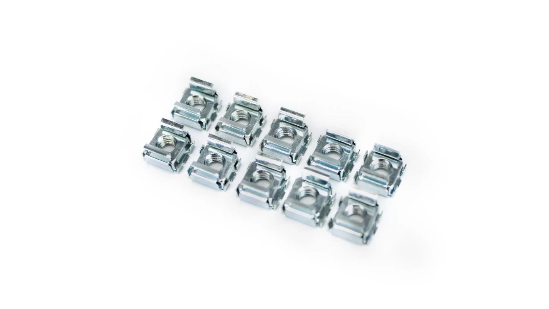 Rhino Rack M6 CAGE NUT PANEL 8 - MECH GAL (BP 10) N017-BP