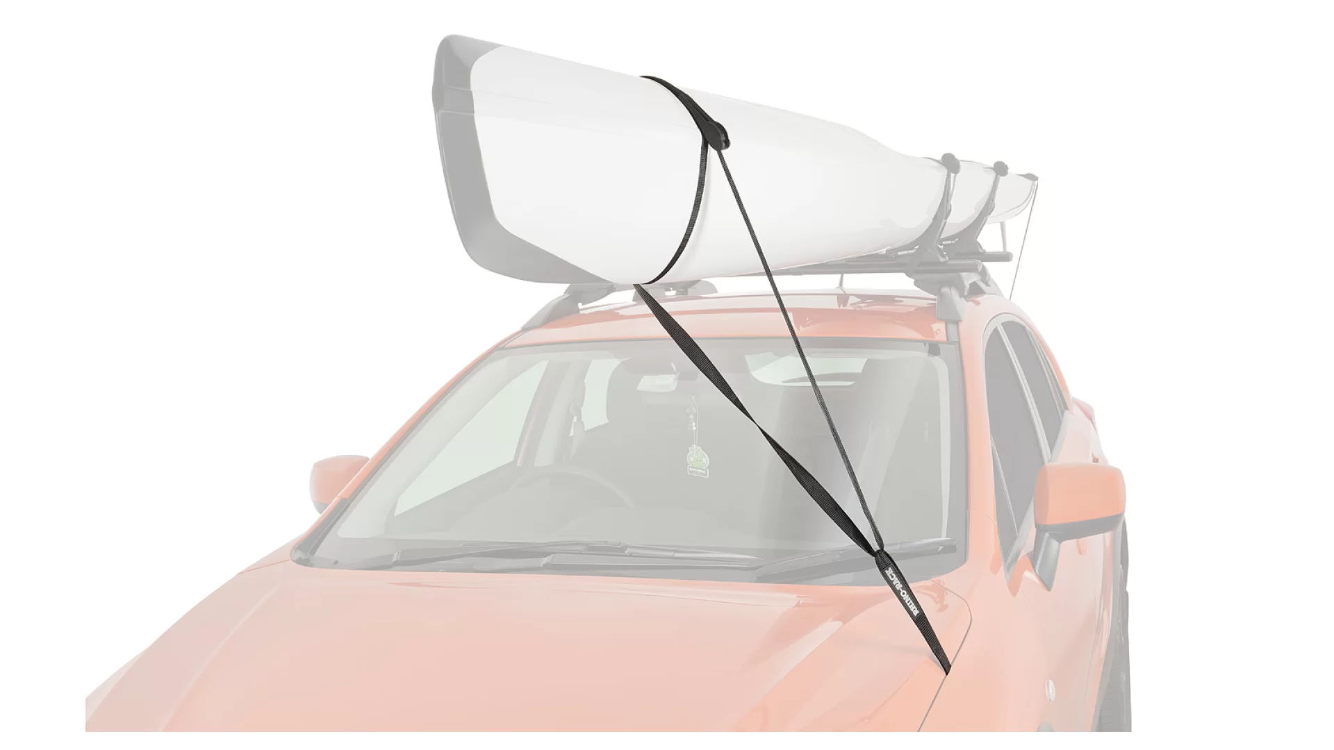 Rhino Rack Kayak/Ski Bow Strap Bonnet Tie Down RBAS1 - View 1