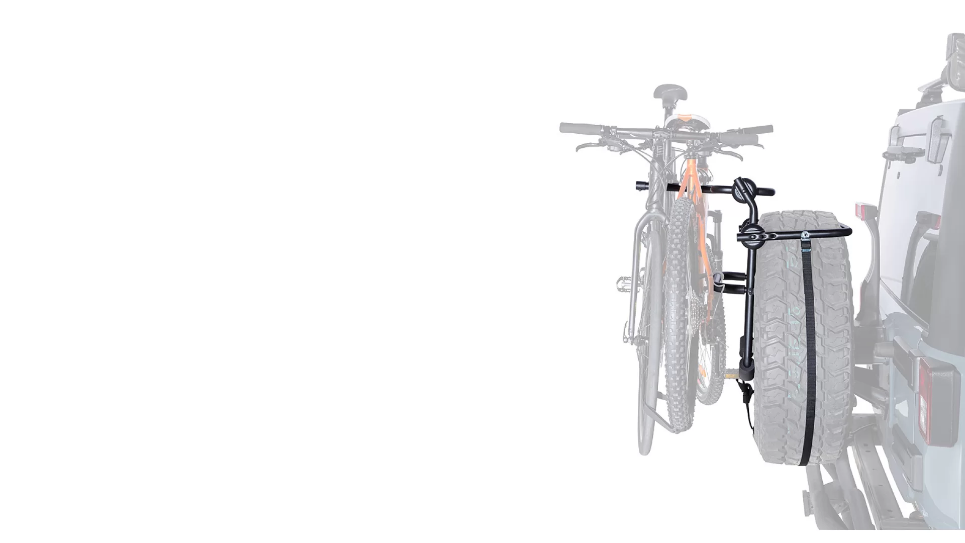 Rhino Rack Spare Wheel 2 Bike Carrier (RBC025) - View 8