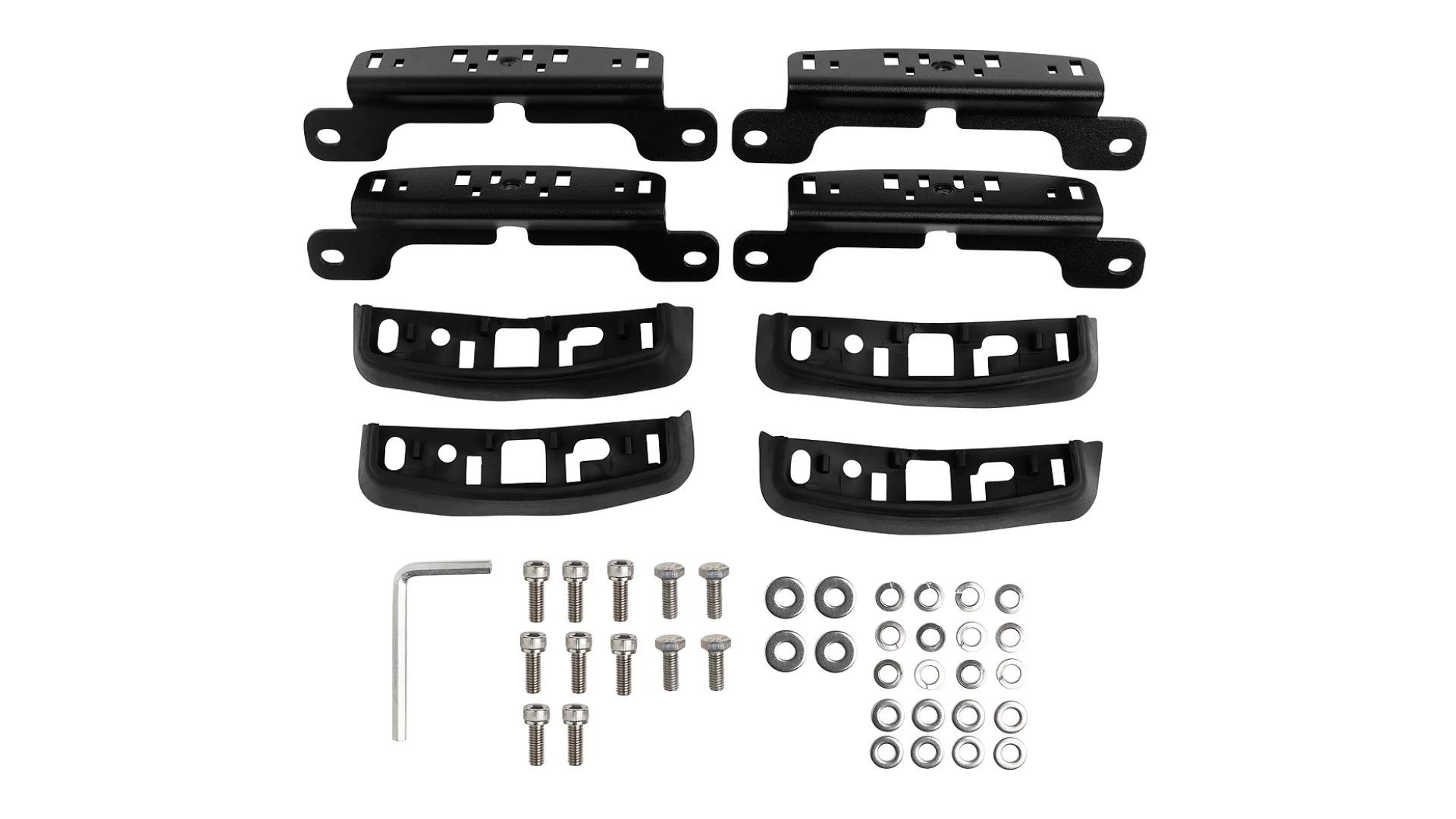 Rhino Rack RCP Roof Rack Base Kit (x4) RCP75-BK