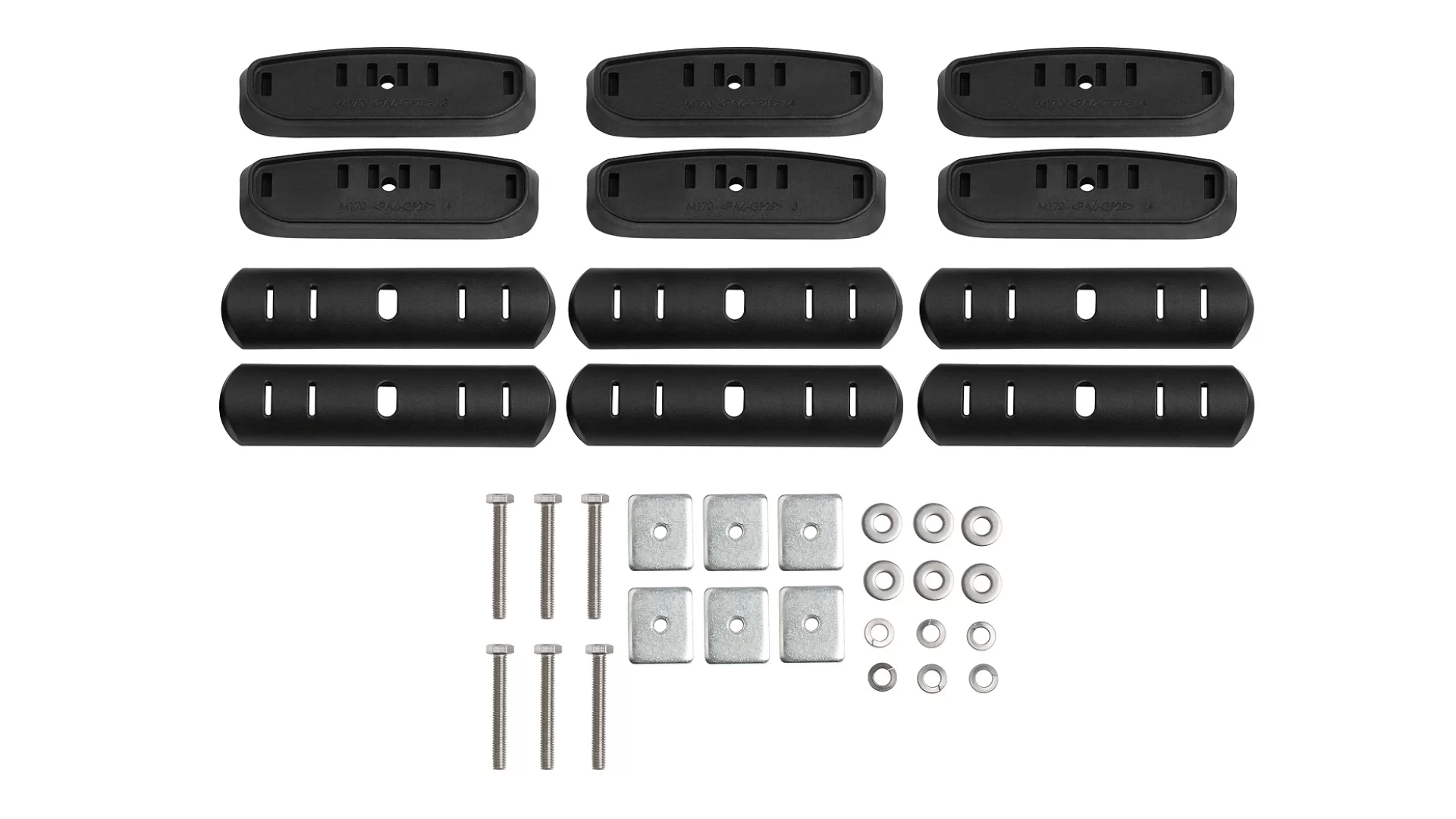 Rhino Rack RCP Roof Rack Base Kit (x4) RCP79-BK