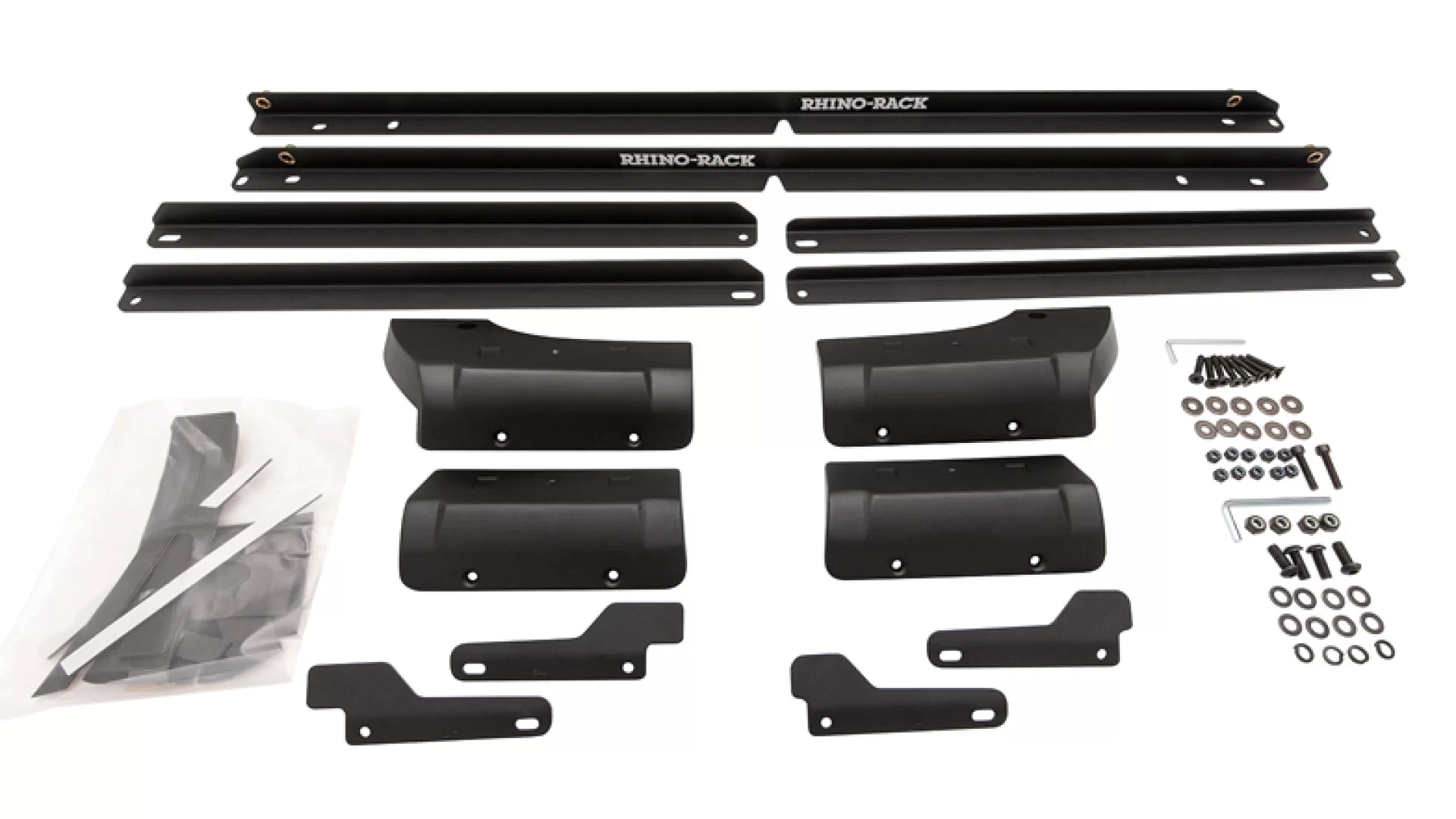 Rhino Rack Backbone Spine 2 Base Mounting System JK Jeep Wrangler 2DR (RJKB2)