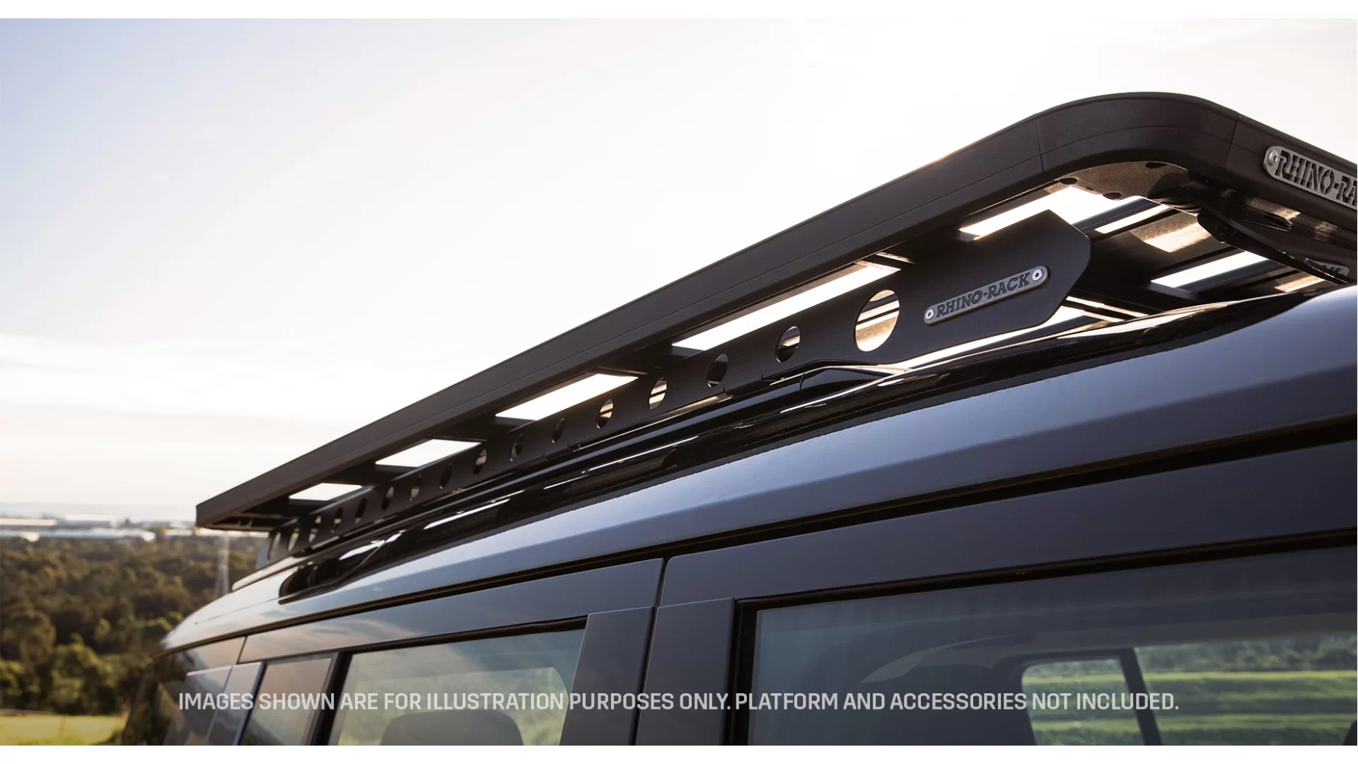 Rhino Rack Backbone Spine Mounting System - LandRover Defender 110 (RLDB1) - View 5