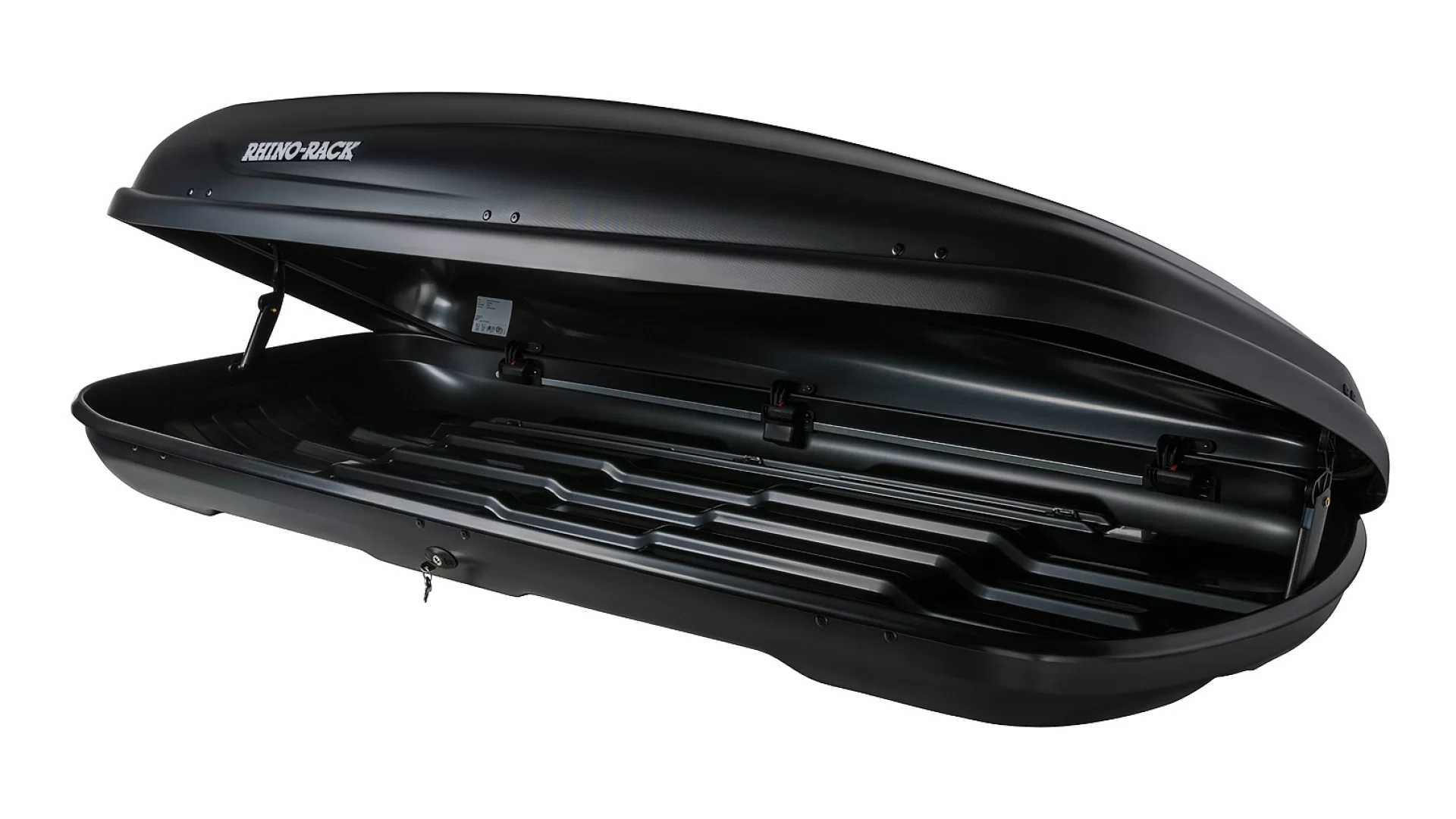 Rhino Rack MasterFit Black 530 litre Roof Box - RMFT530A - View 1