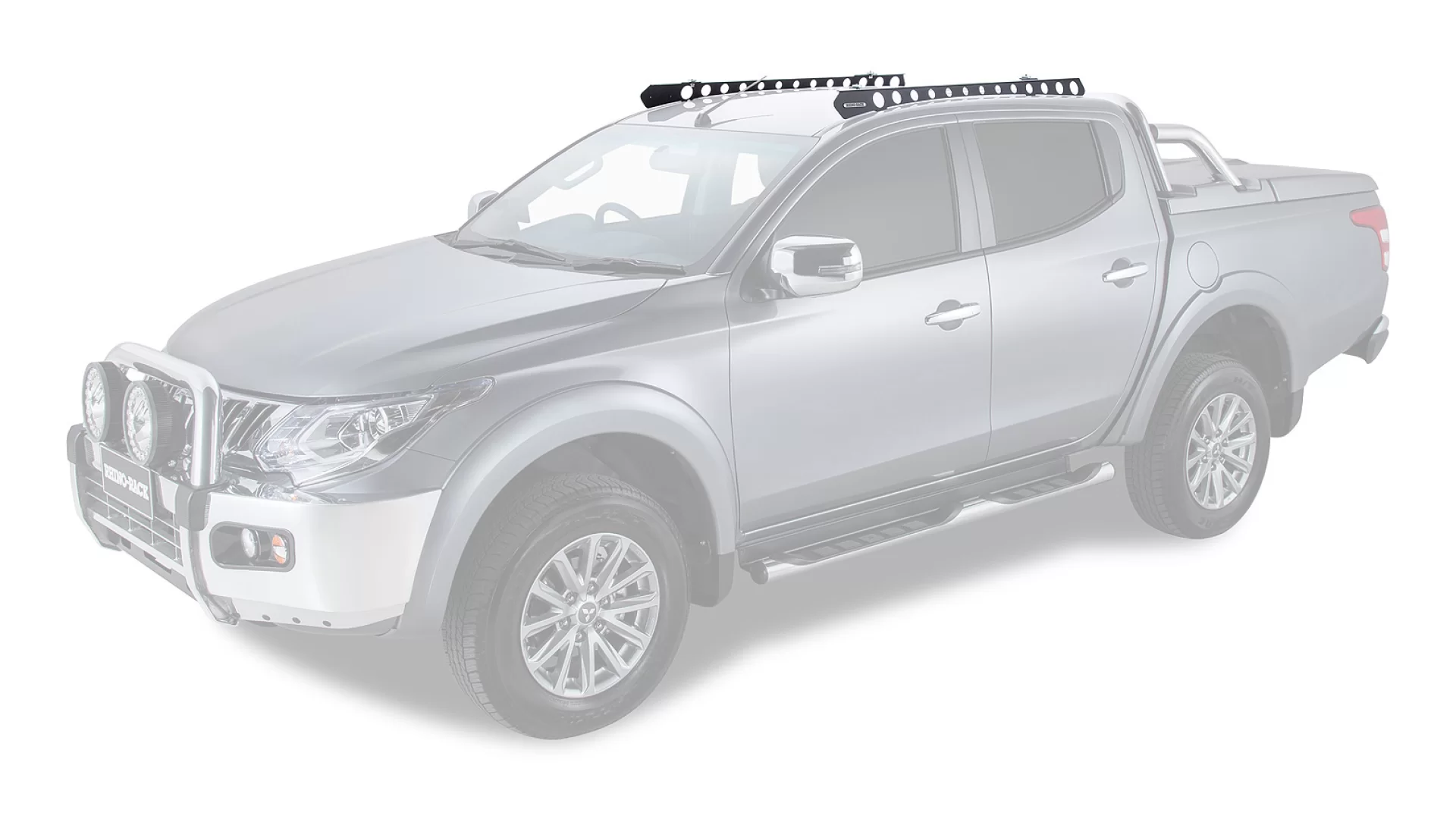 Rhino Rack Backbone Spine 2 Base Mounting System - Mitsubishi Triton (RMTB1) - View 2