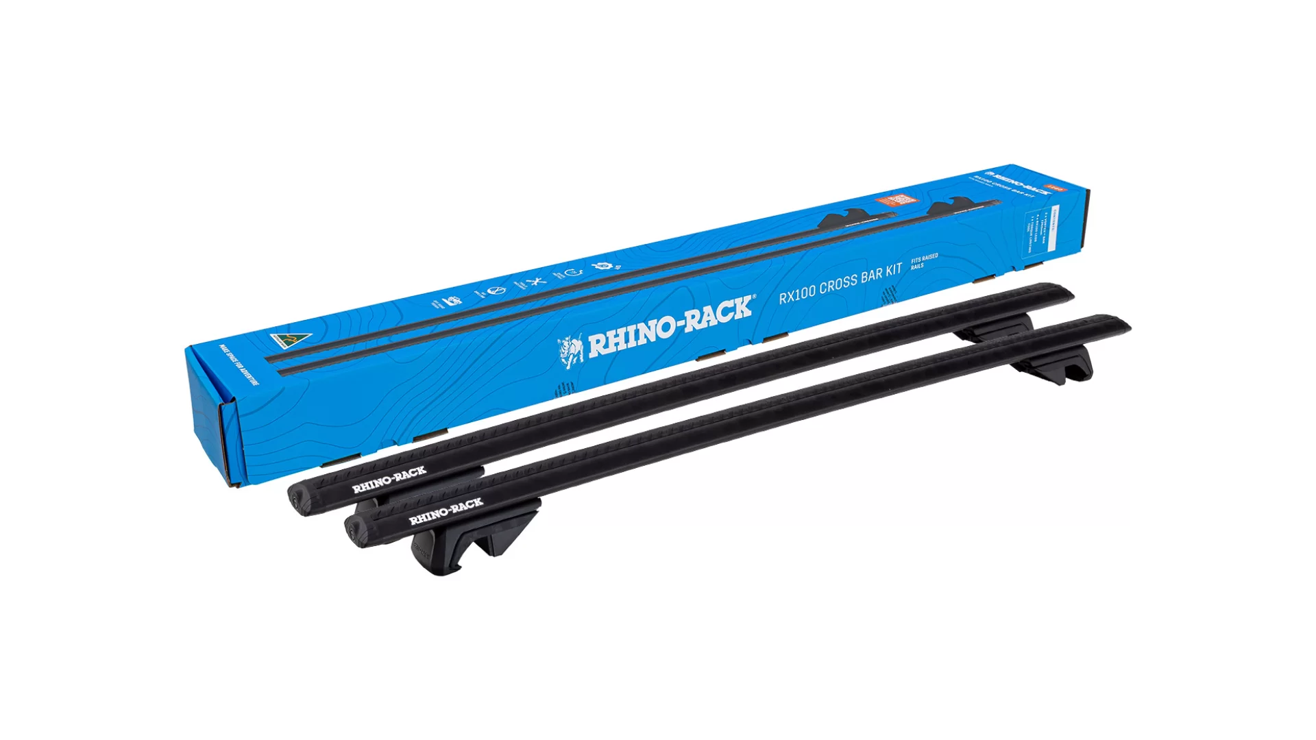 Rhino Rack RX100 Crossbar Kit 1500mm - RXB1VA150