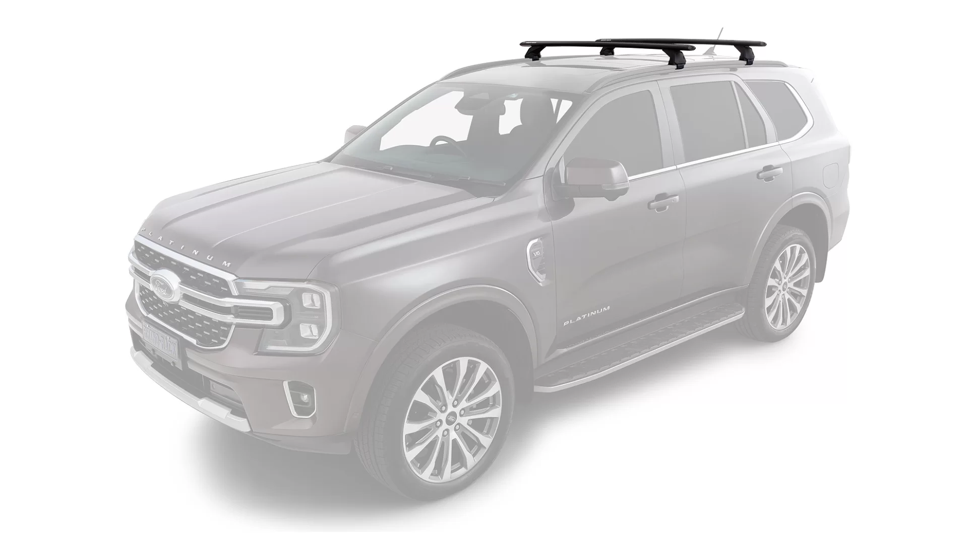 Rhino Rack RX200 Cross Bar Kit for Ford Everest U704 Flush Rail - View 7