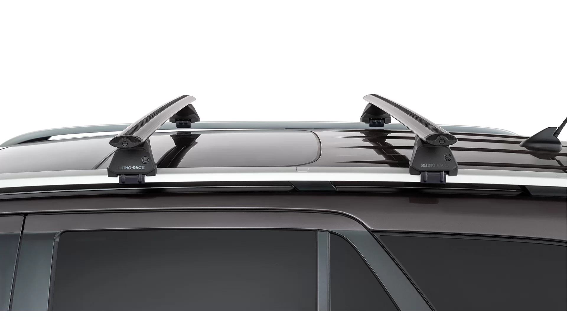 Rhino Rack RX200 Cross Bar Kit for Ford Everest U704 Raised Rail - View 3