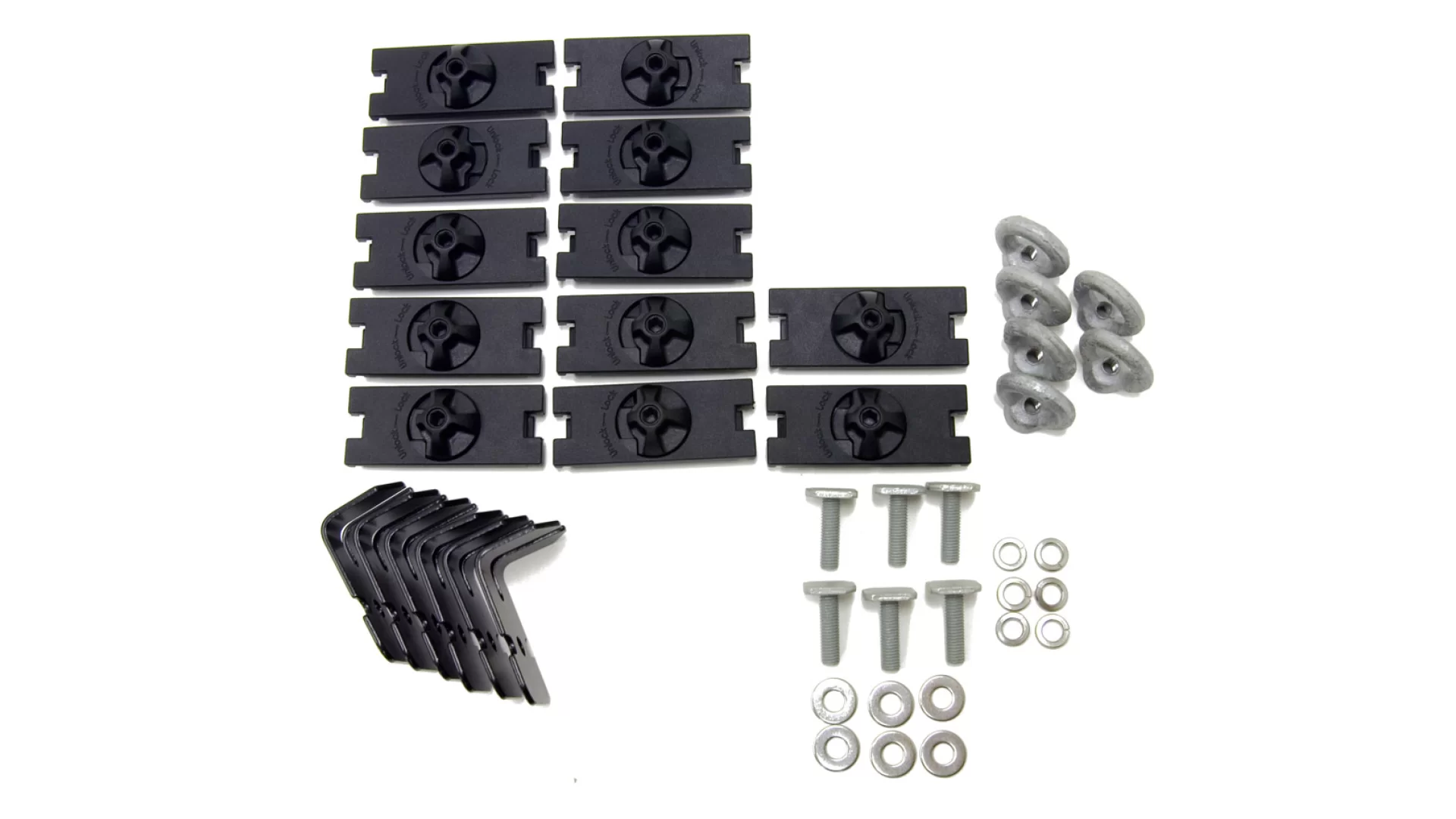 Rhino Rack Alloy Tray Fitting Kit Alloy Tray Fitting Kit Vortex 2 & 3 Bar Systems - SK35