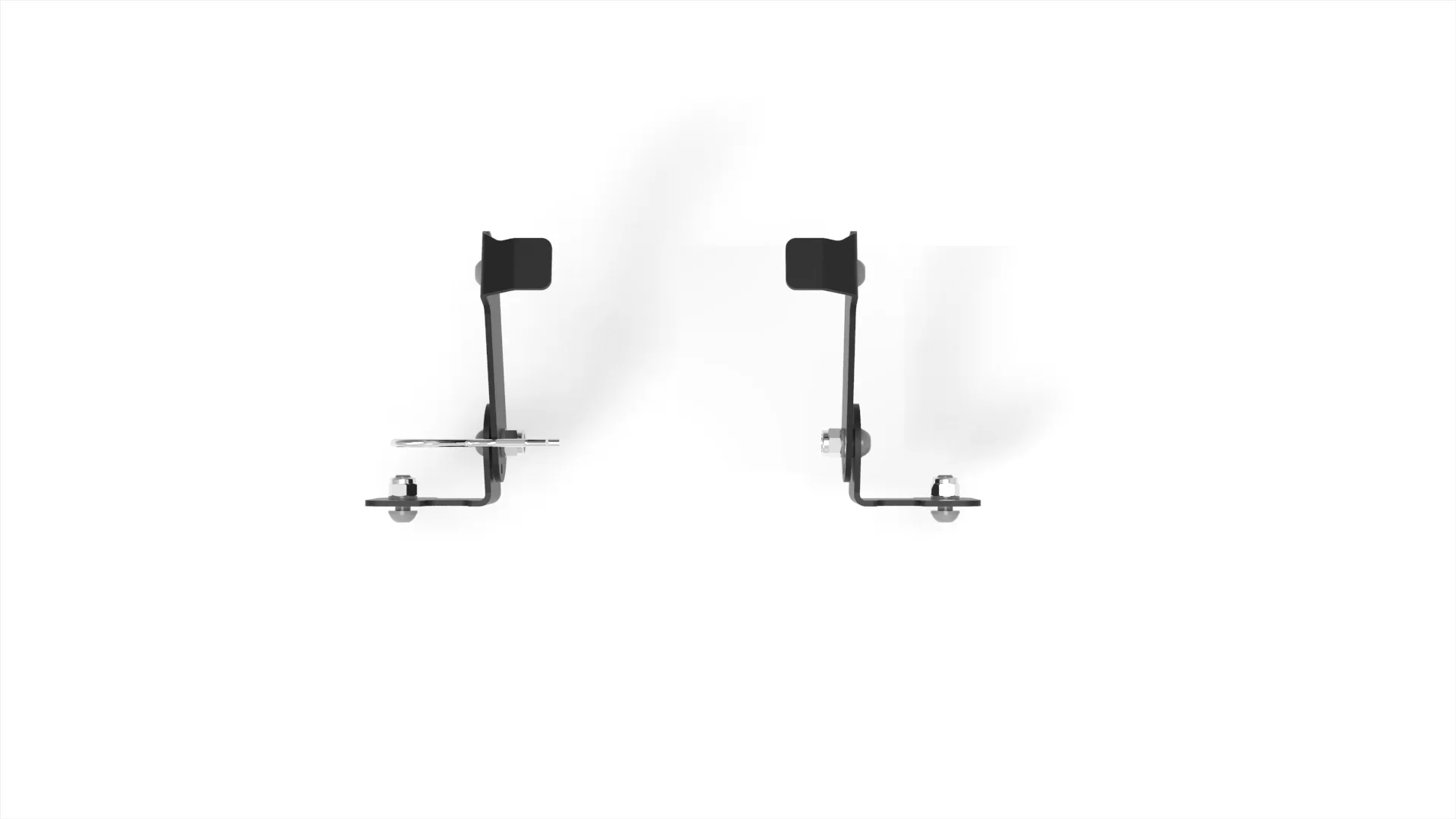 X-Country LED Licence Plate Bracket Kit to Suit Rockymounts GuideRail/AfterParty - RM056 - View 2