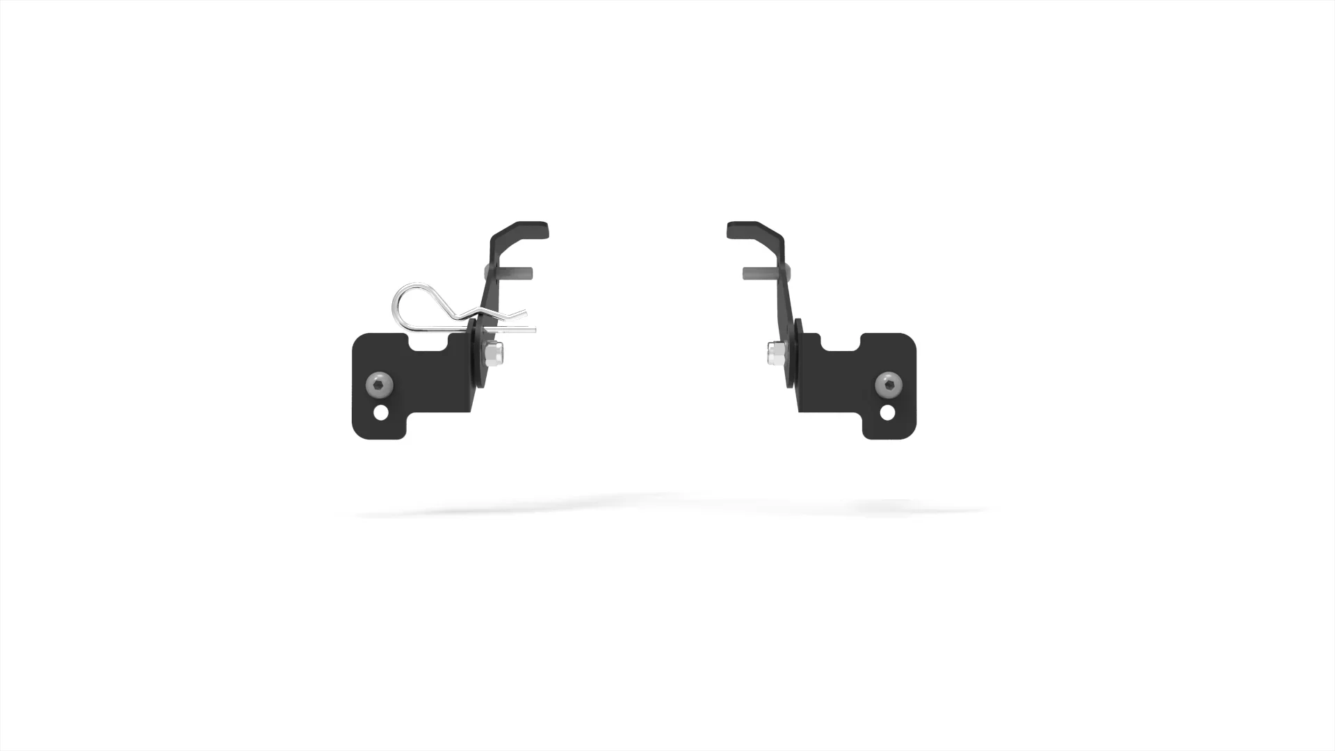 X-Country LED Licence Plate Bracket Kit to Suit Rockymounts GuideRail/AfterParty - RM056 - View 3