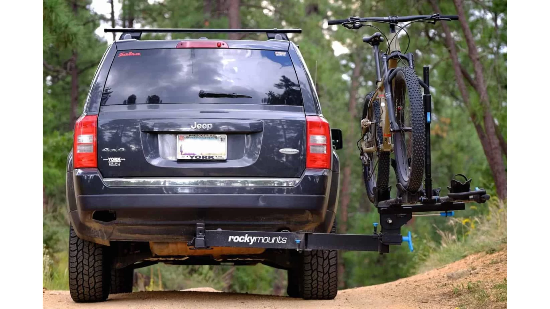 RockyMounts Backstage 2 Bike Hitch Mounted Carrier (10002) - View 2