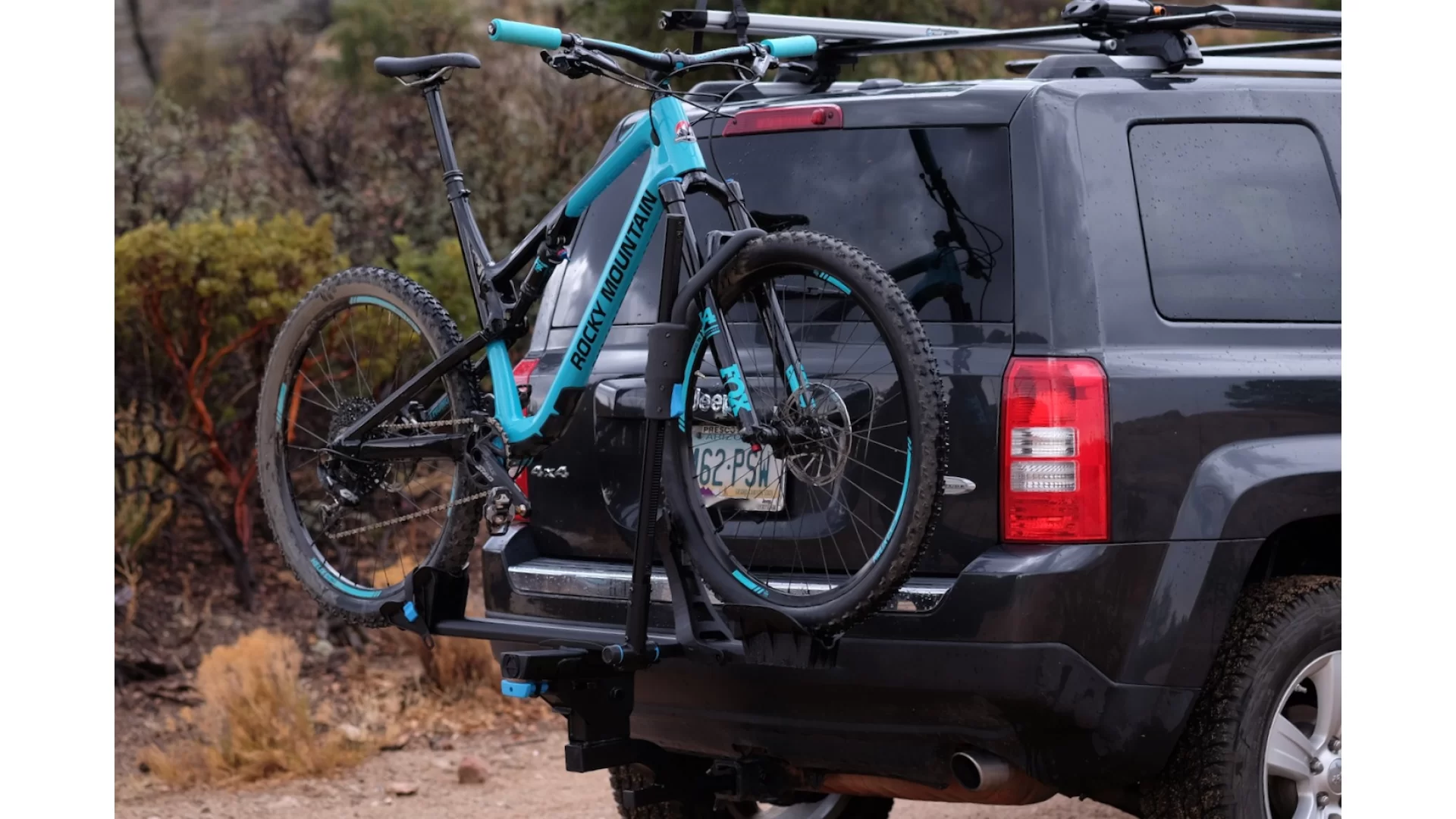 Rocky Mounts MonoRail Solo 1 Bike Hitch Mounted Carrier (10007) - View 4