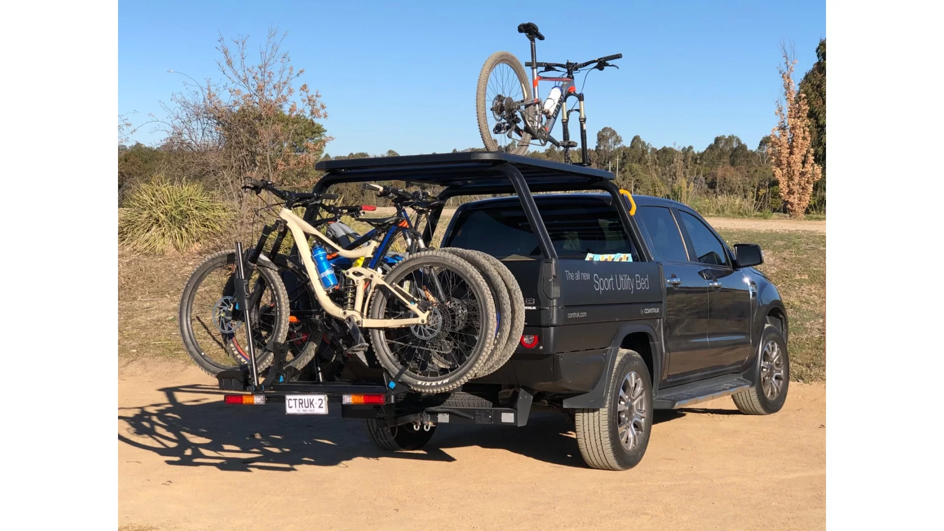 Rocky Mounts MonoRail 2 Bike Hitch Mounted Carrier 2in Hitch (11415) - View 2