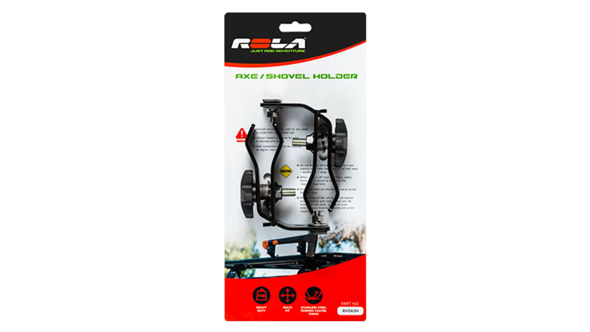 ROLA MULTI FIT AXE & SHOVEL HOLDER RHSASH - View 2