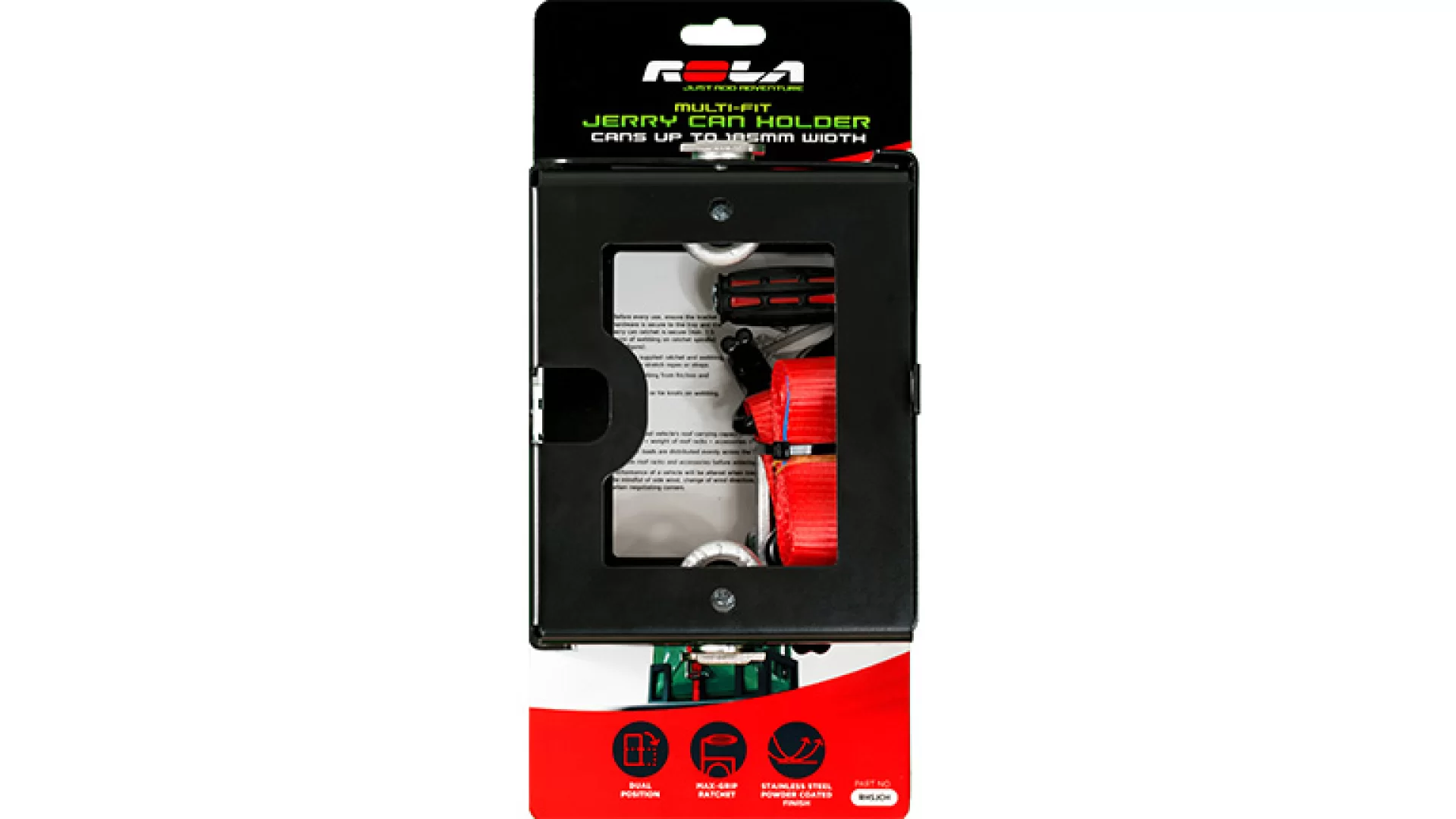 ROLA MULTI FIT JERRY CAN HOLDER RHSJCH - View 1