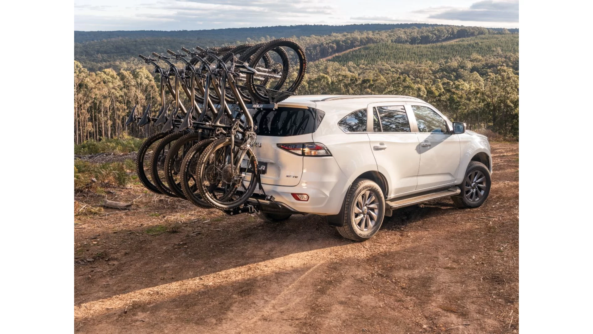 Rola Vertical Bike Rack - 5 Bike Carrier VBR5 - View 6