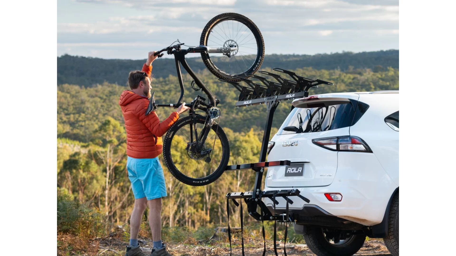 Rola Vertical Bike Rack - 5 Bike Carrier VBR5