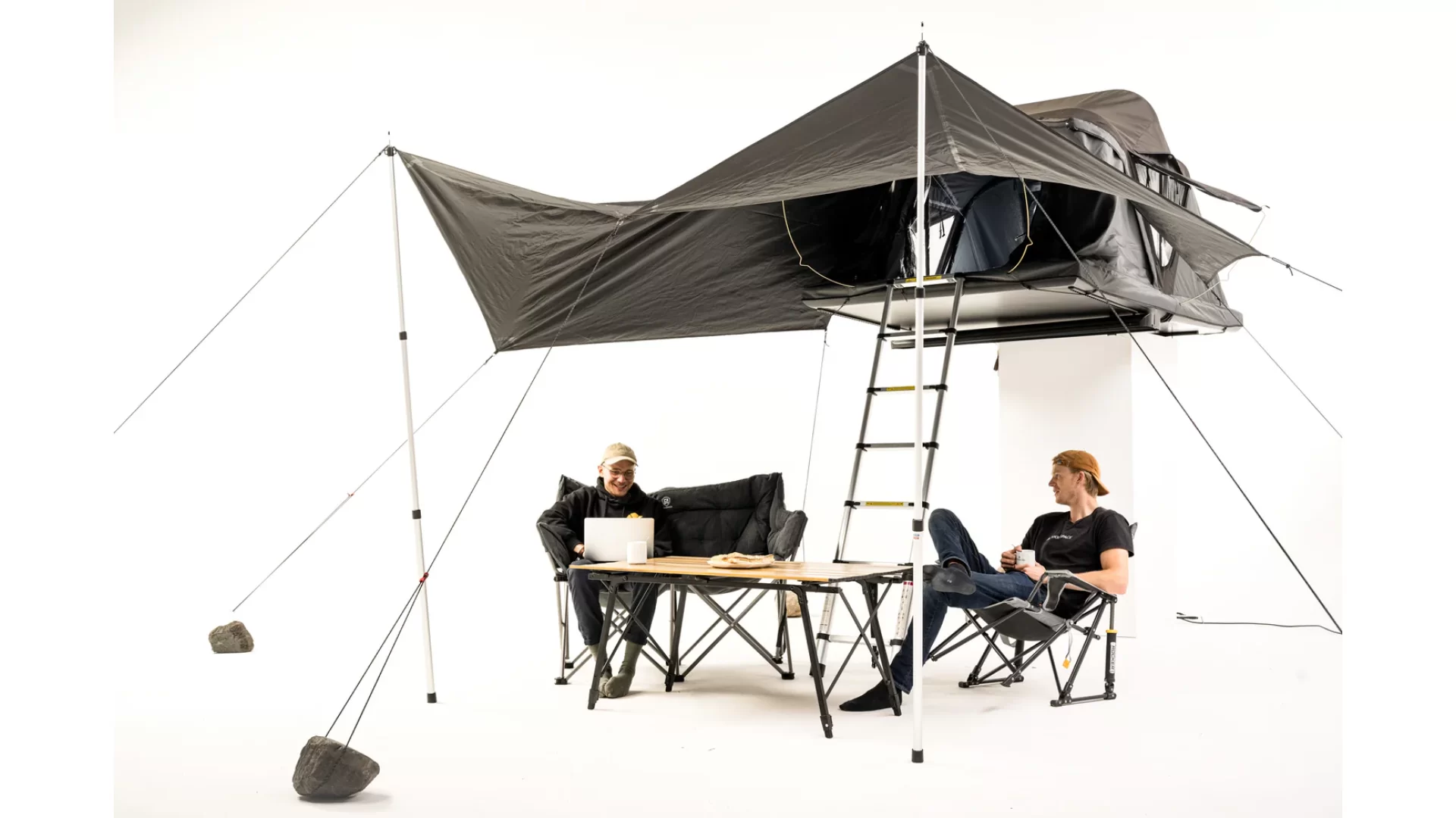 Roof Space Rooftop Tents Light Awning (RS4) - RSC2LA401S1 - View 1