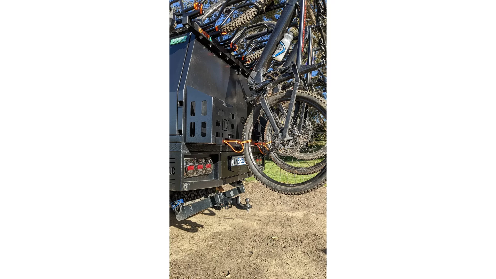 Shingleback Canopy Mounted Bike Rack - 6 Bike (SBRCBR006) - View 7